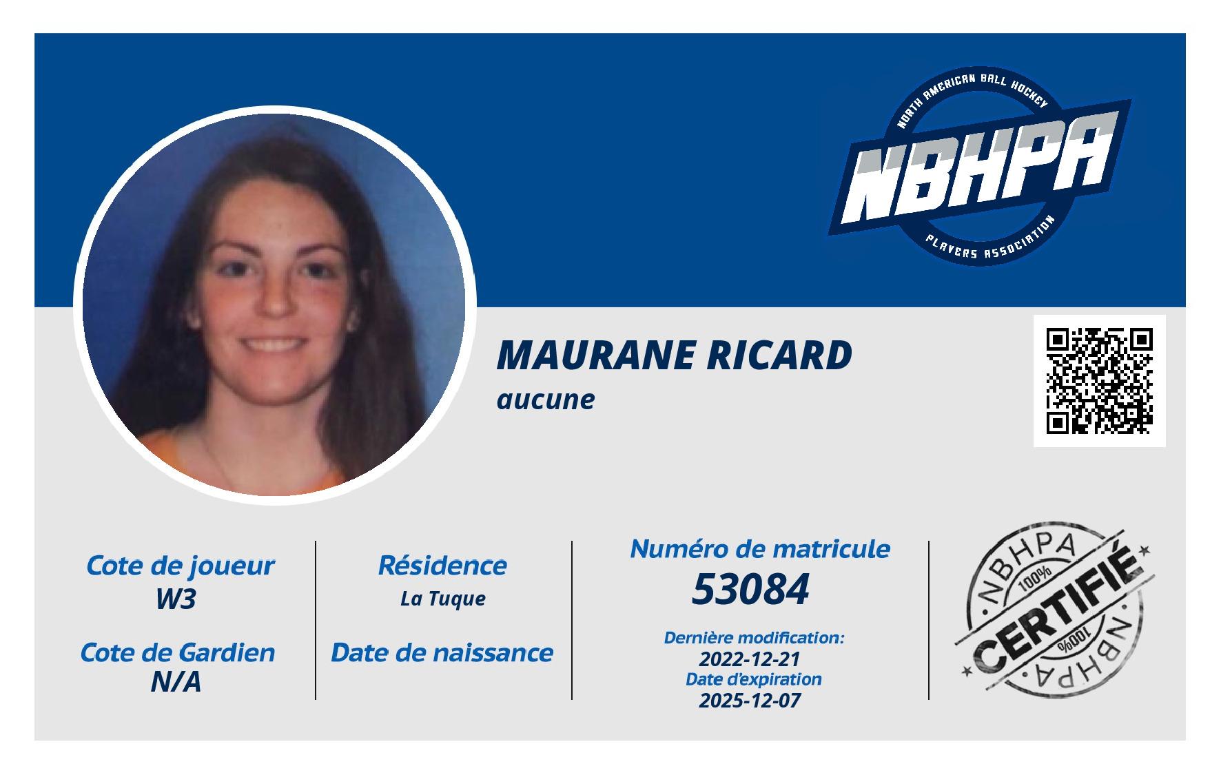 Maurane Ricard