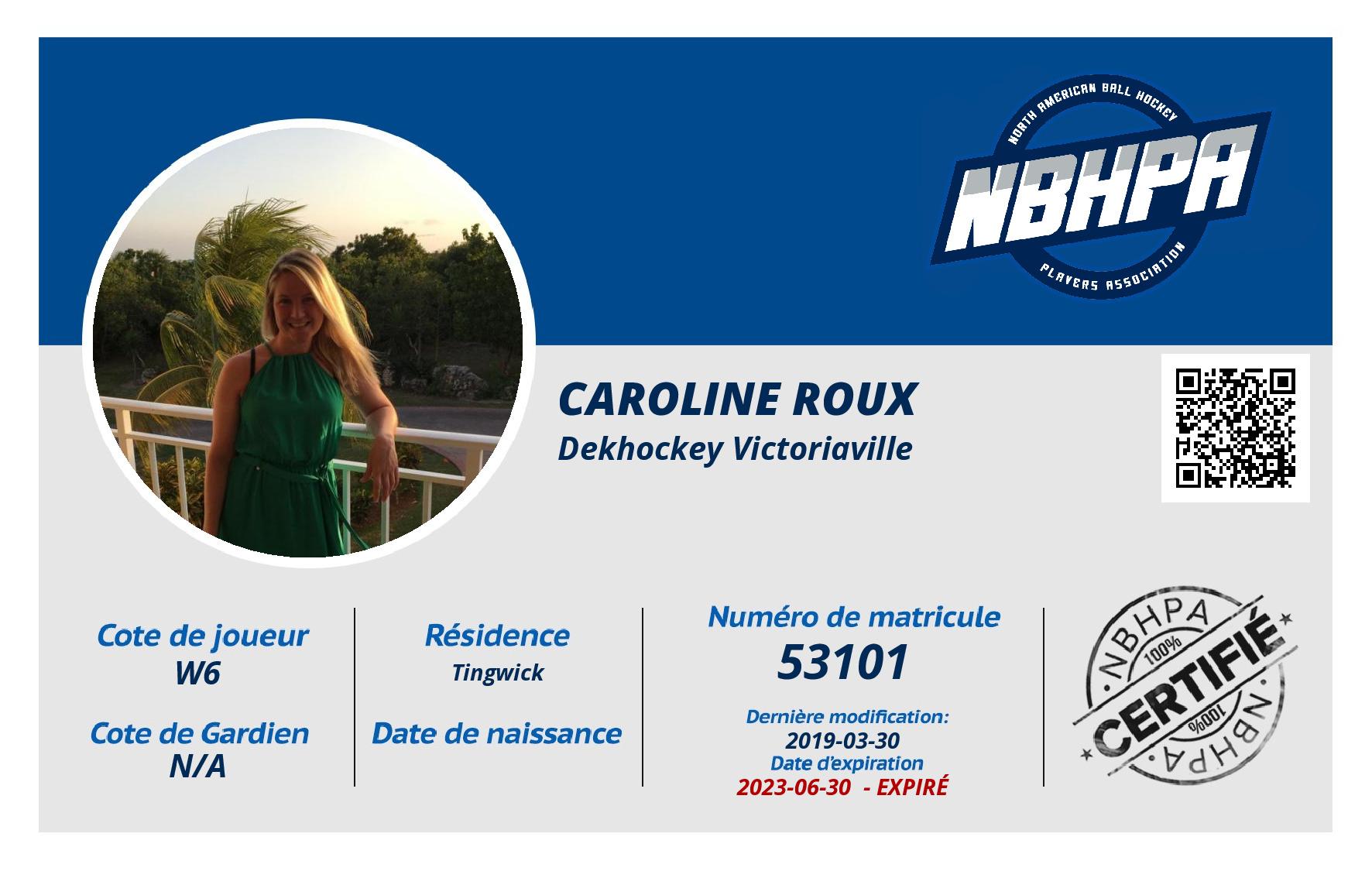 Caroline Roux