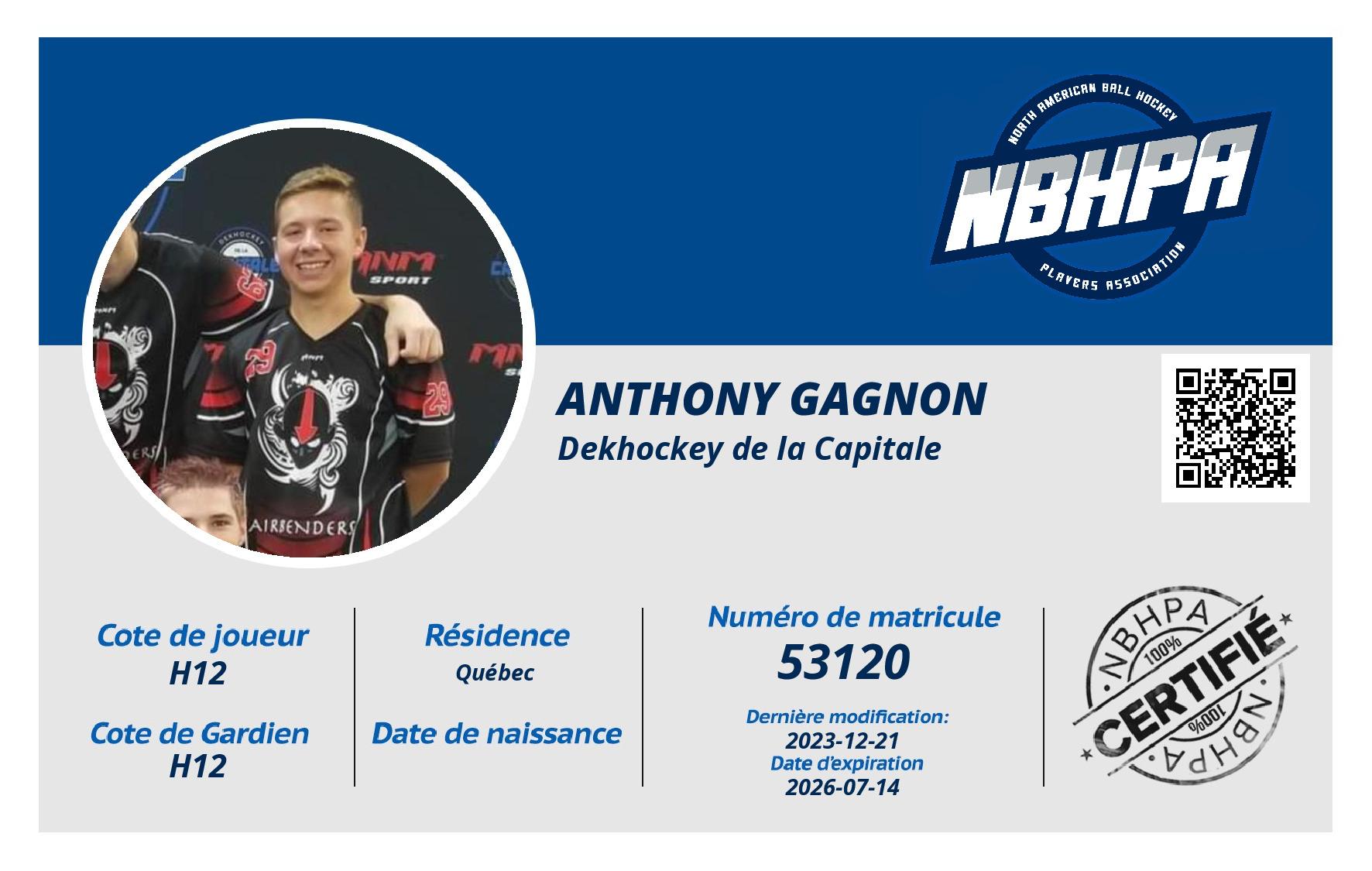 Anthony Gagnon