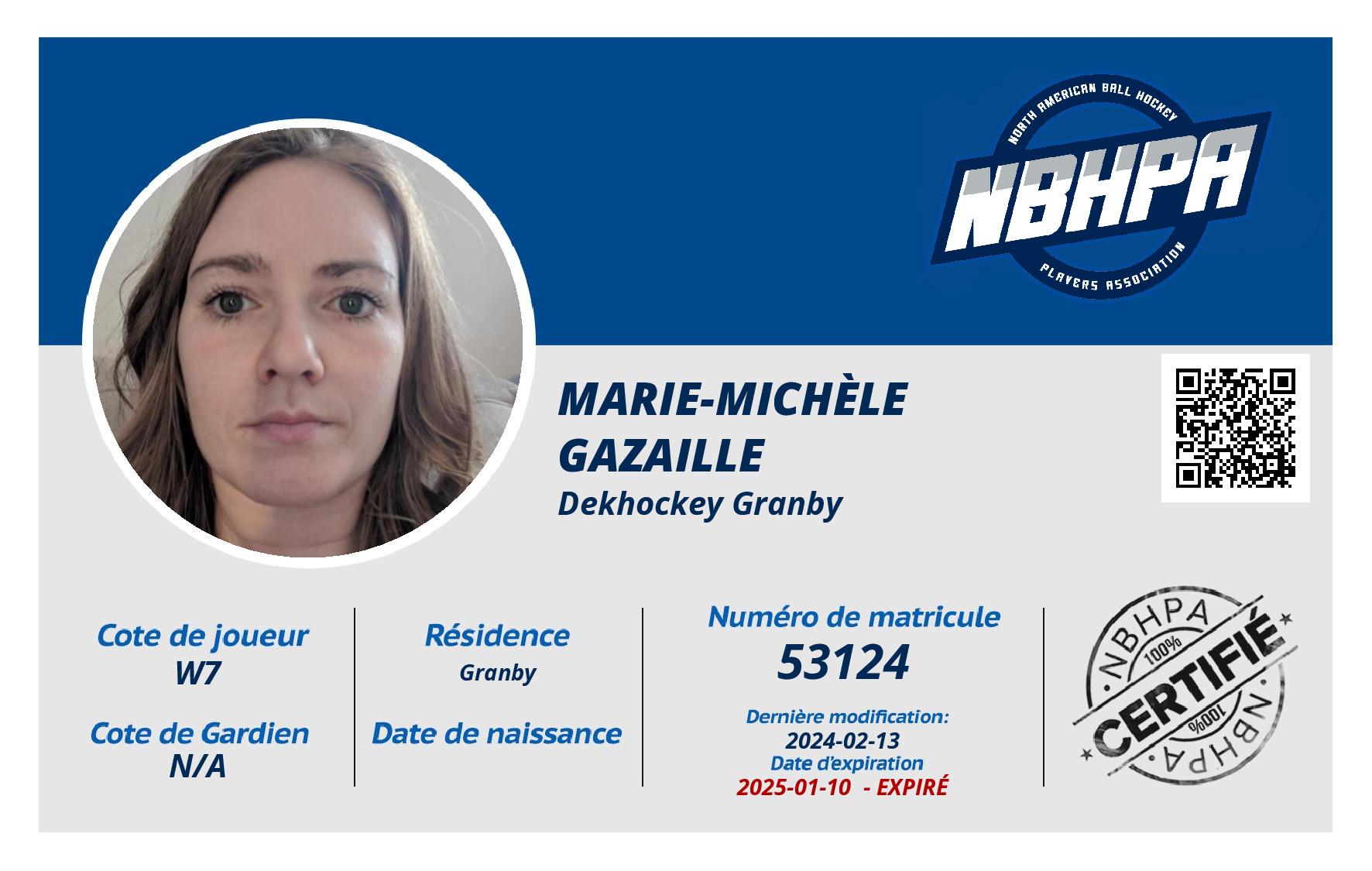Marie-Michèle Gazaille