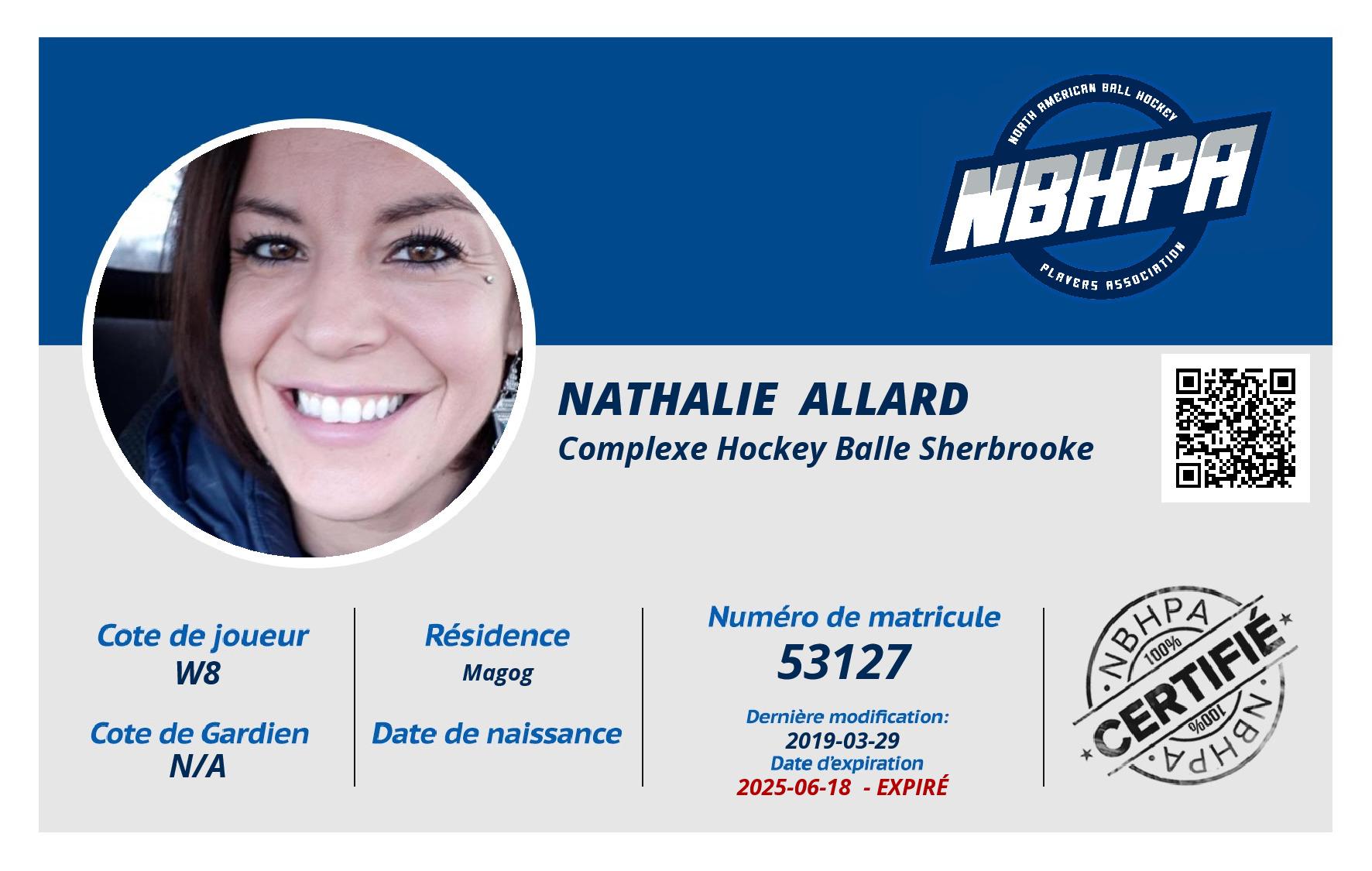 Nathalie  Allard