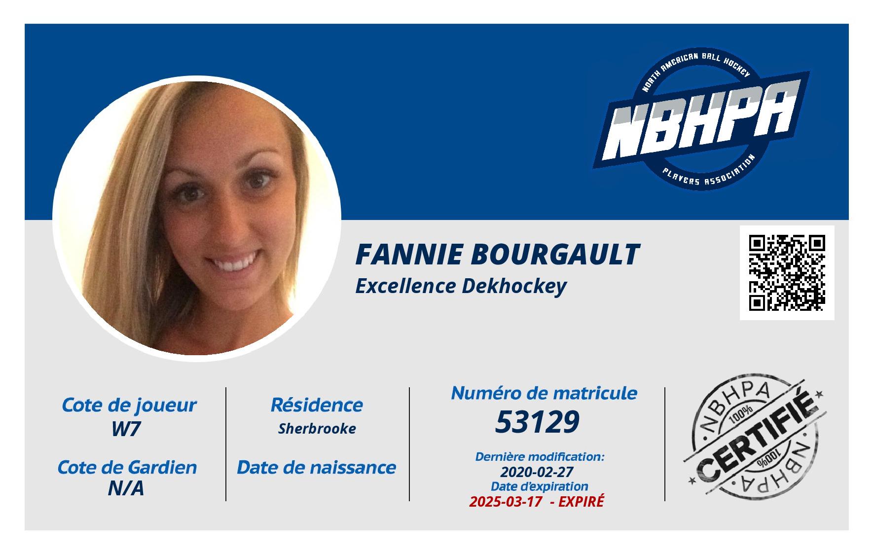 Fannie Bourgault