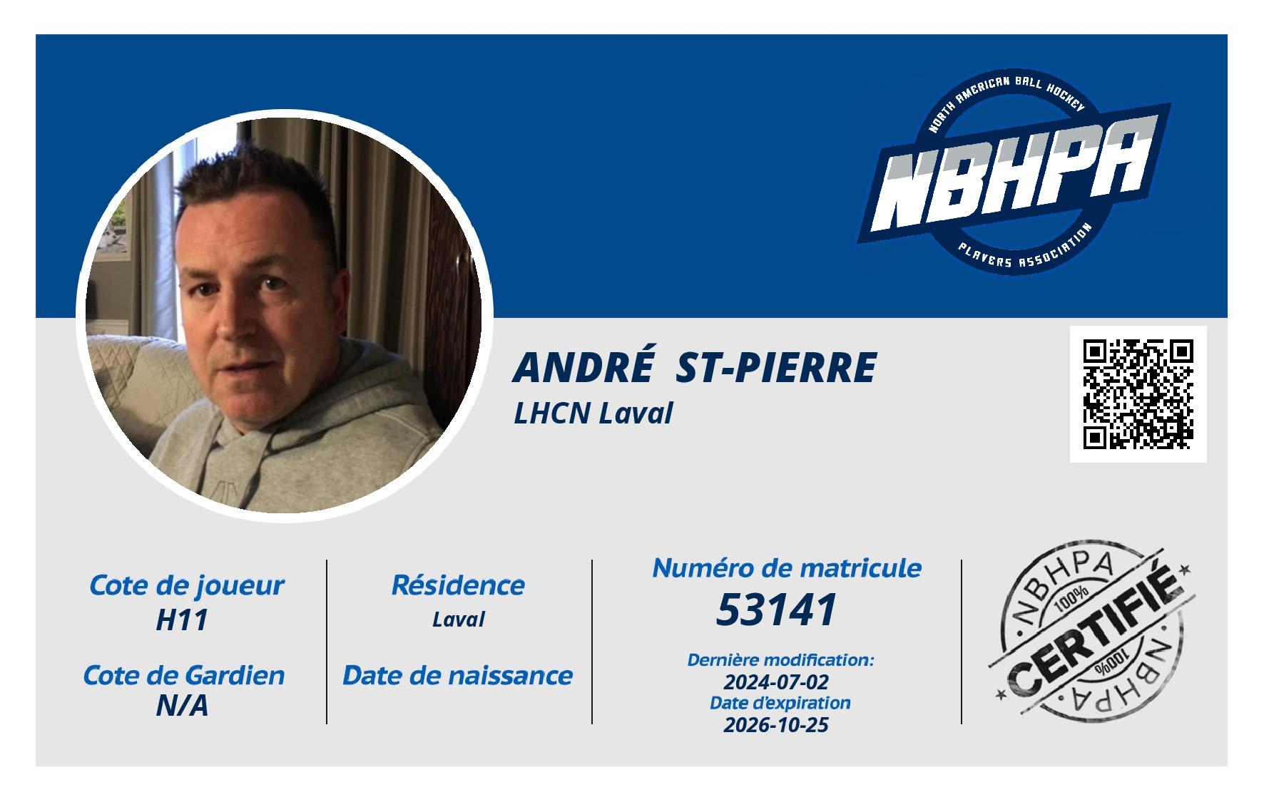 André  St-Pierre