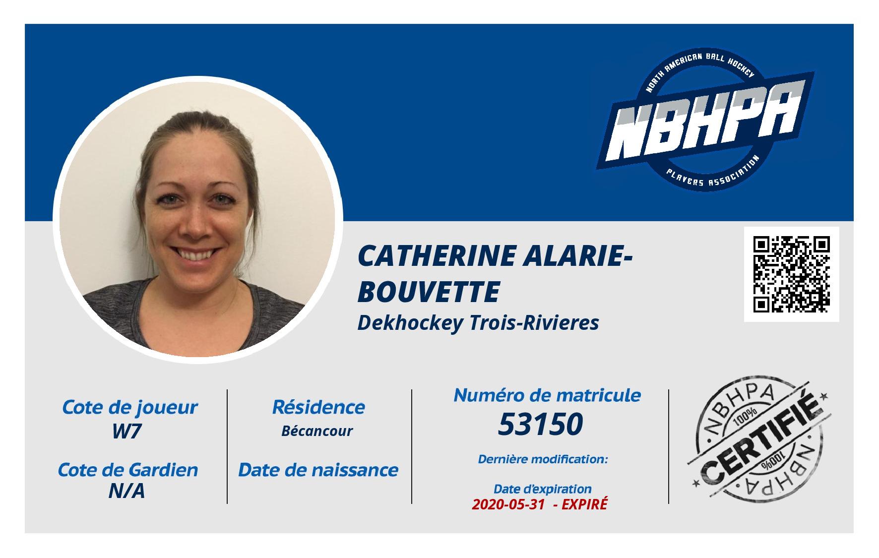 Catherine Alarie-Bouvette