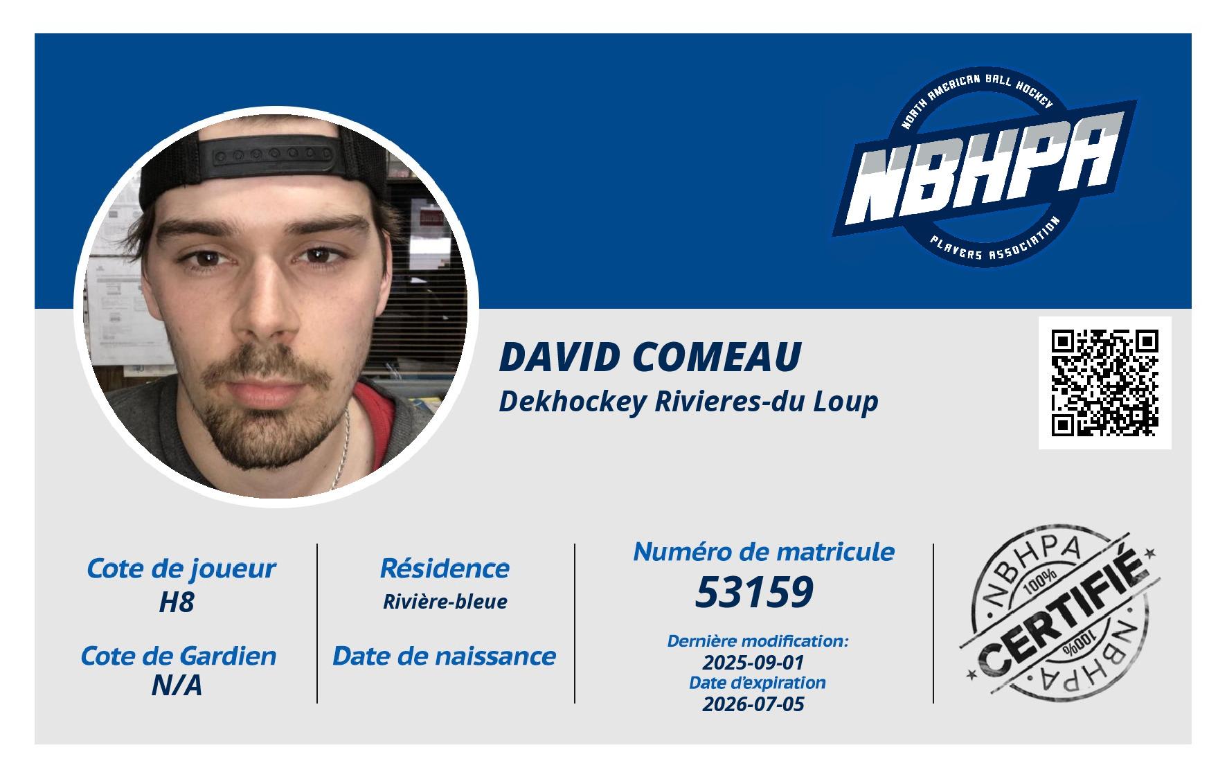 David Comeau