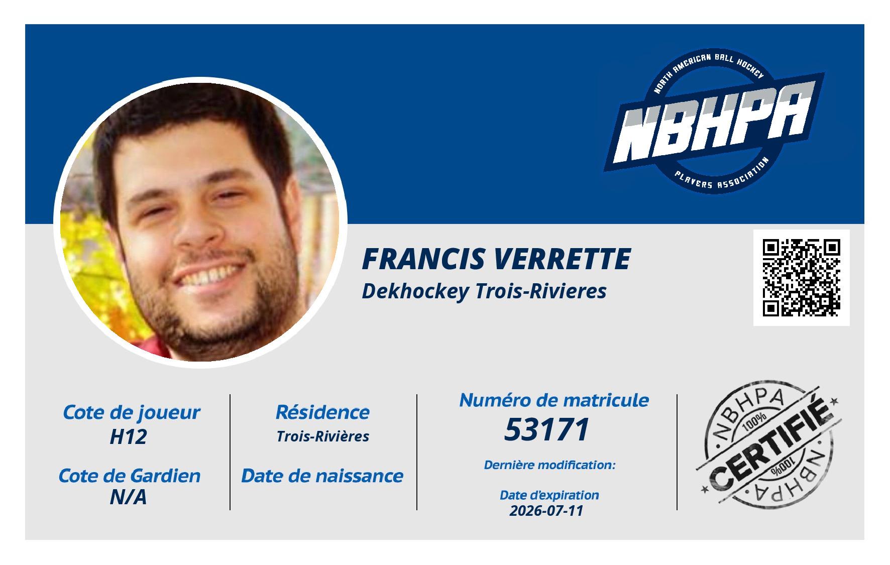 Francis Verrette