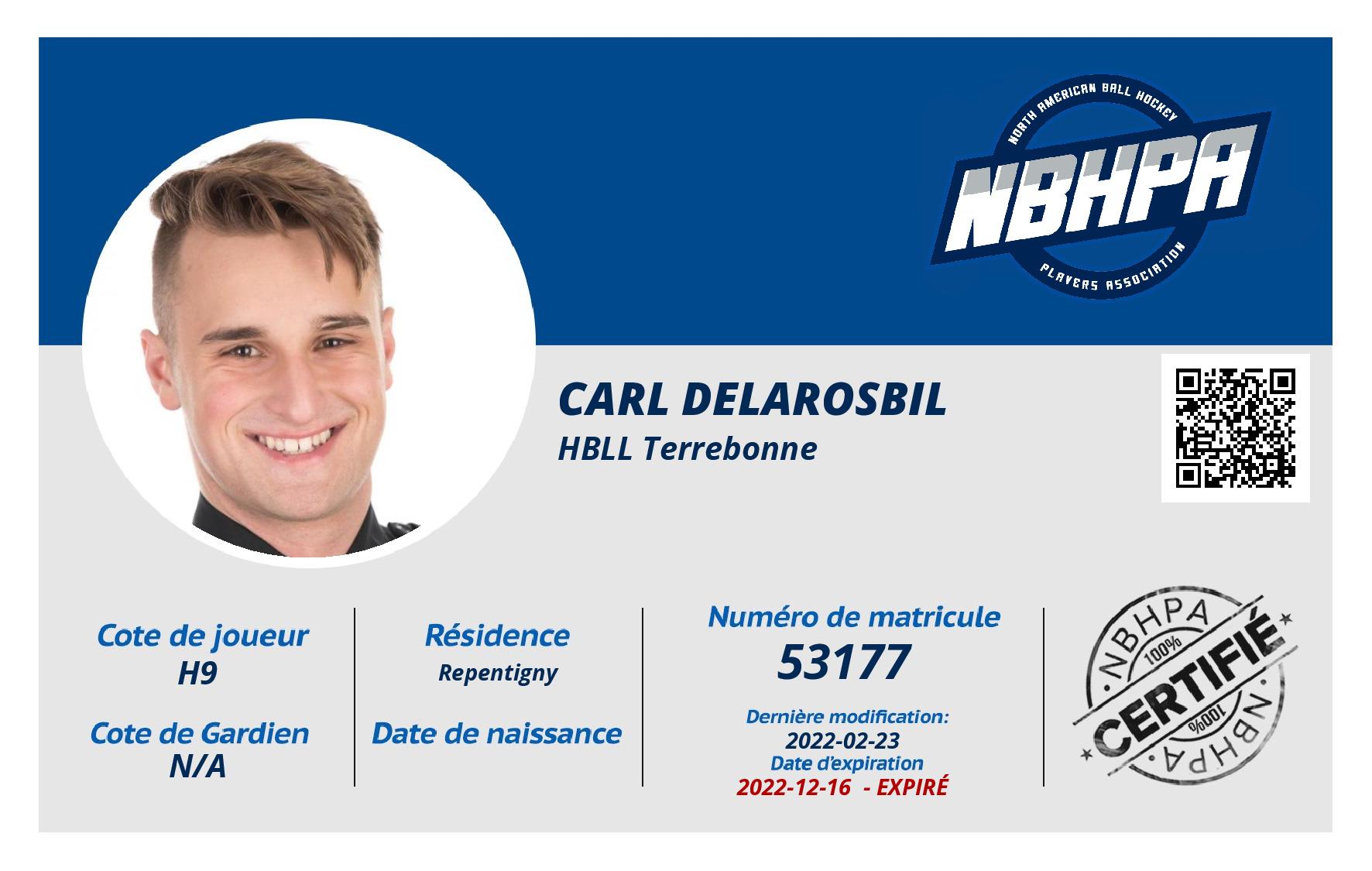 Carl Delarosbil