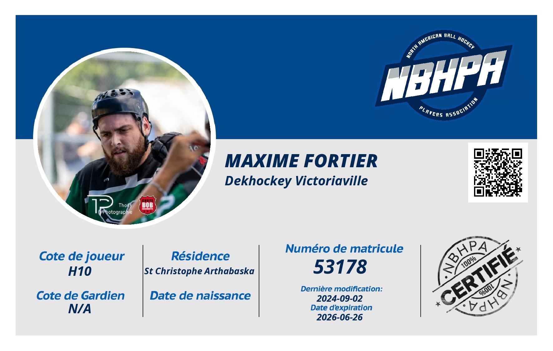 Maxime Fortier