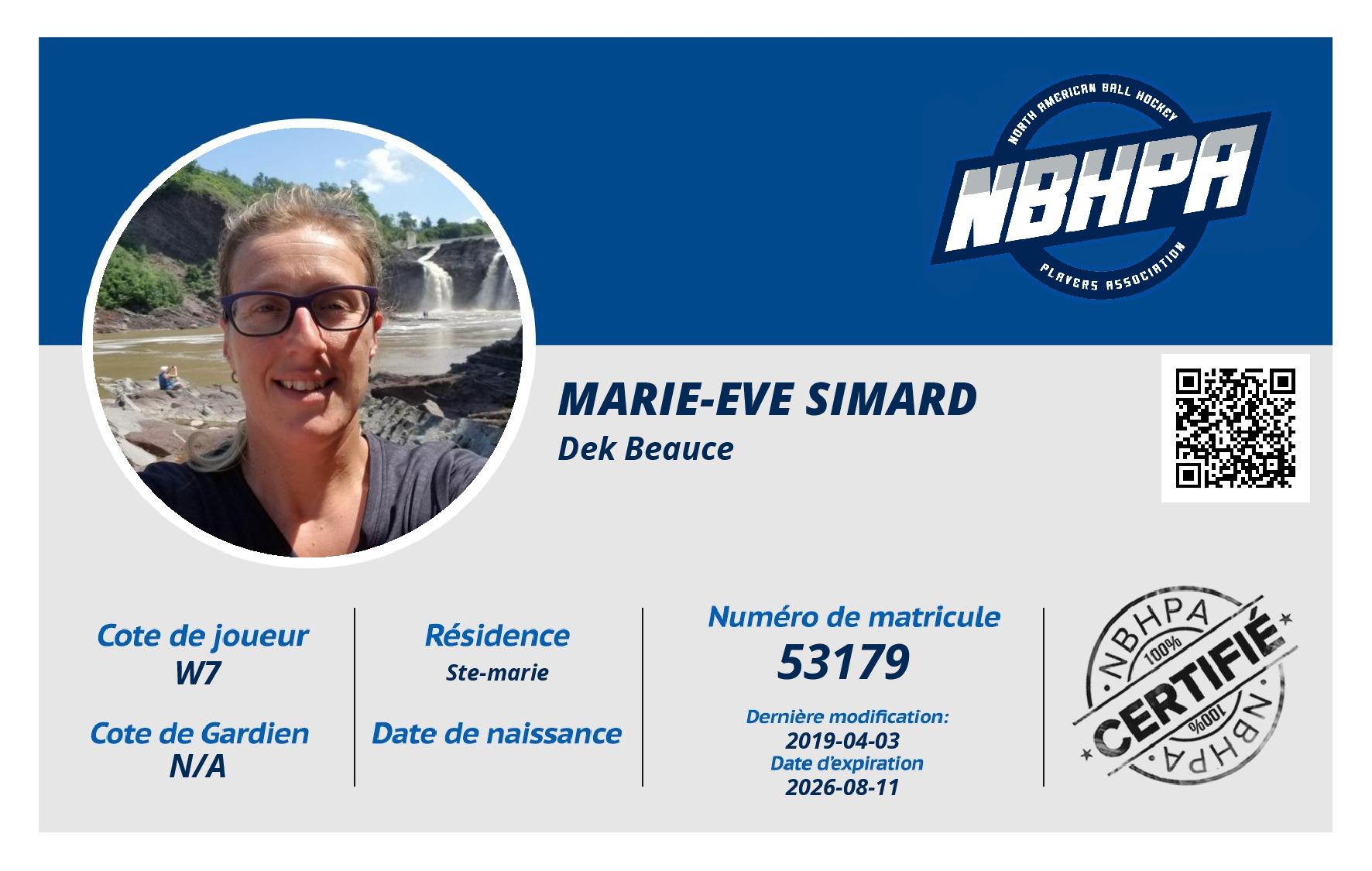 Marie-Eve Simard