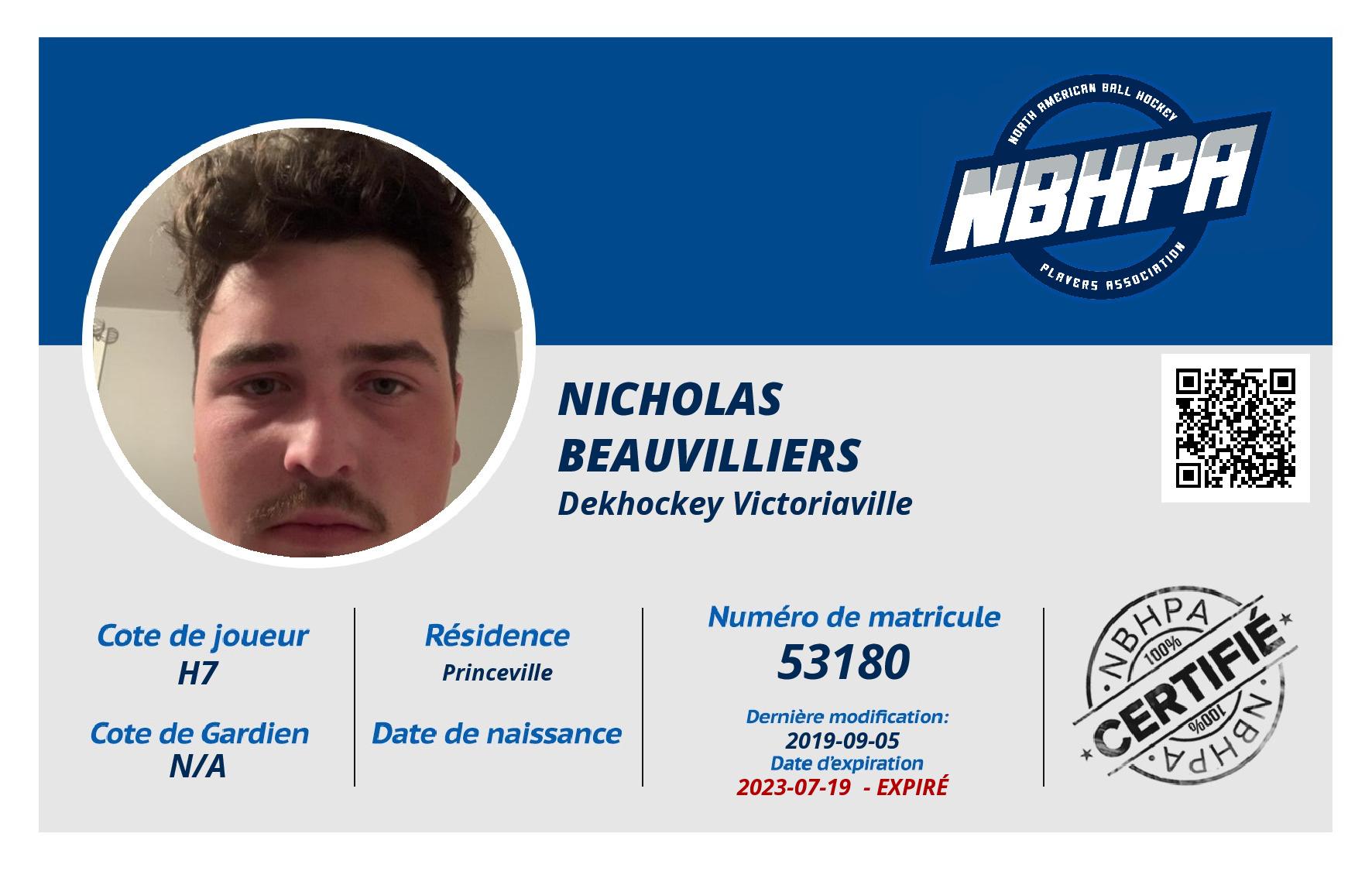 Nicholas Beauvilliers