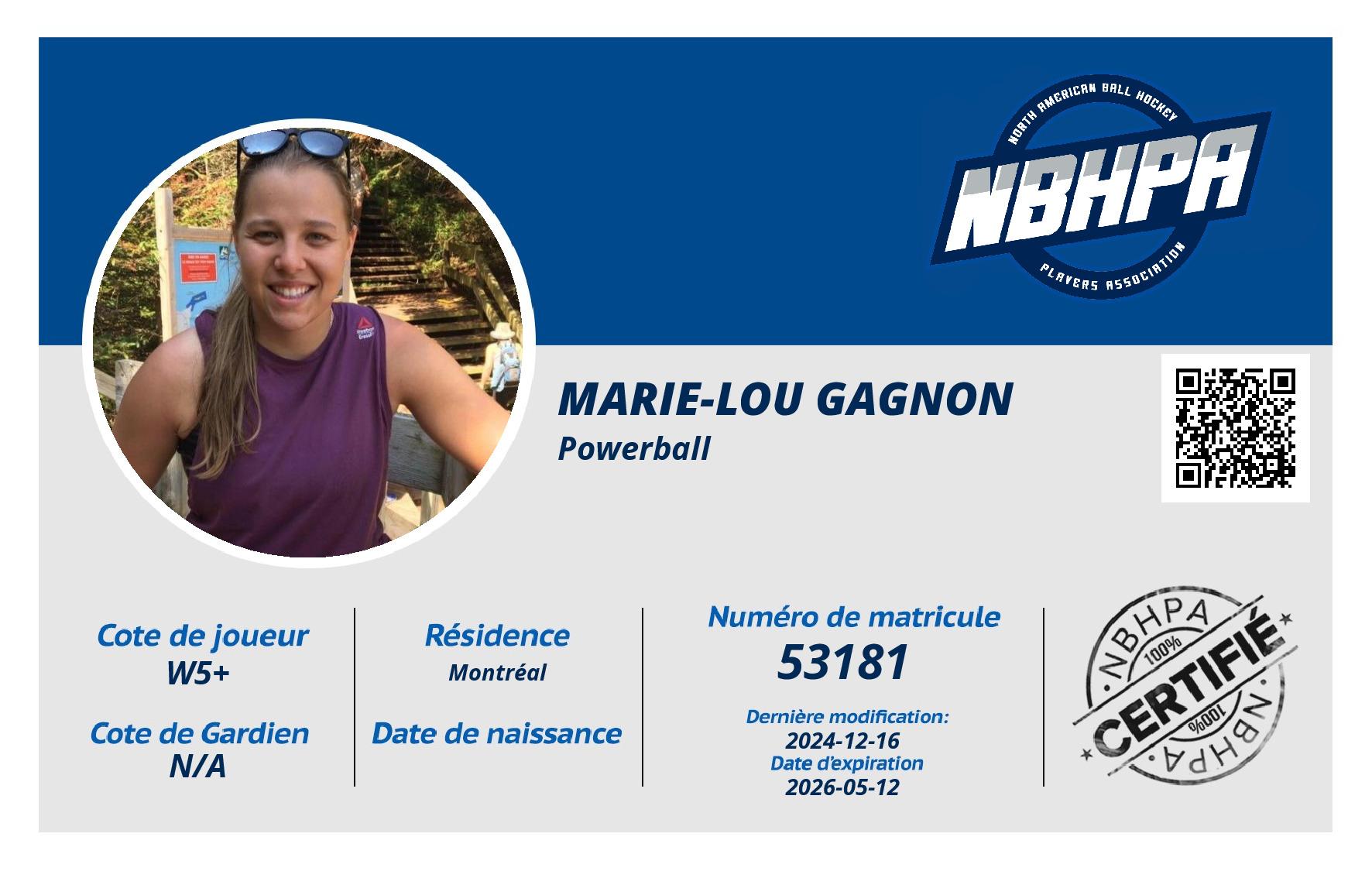 Marie-Lou Gagnon