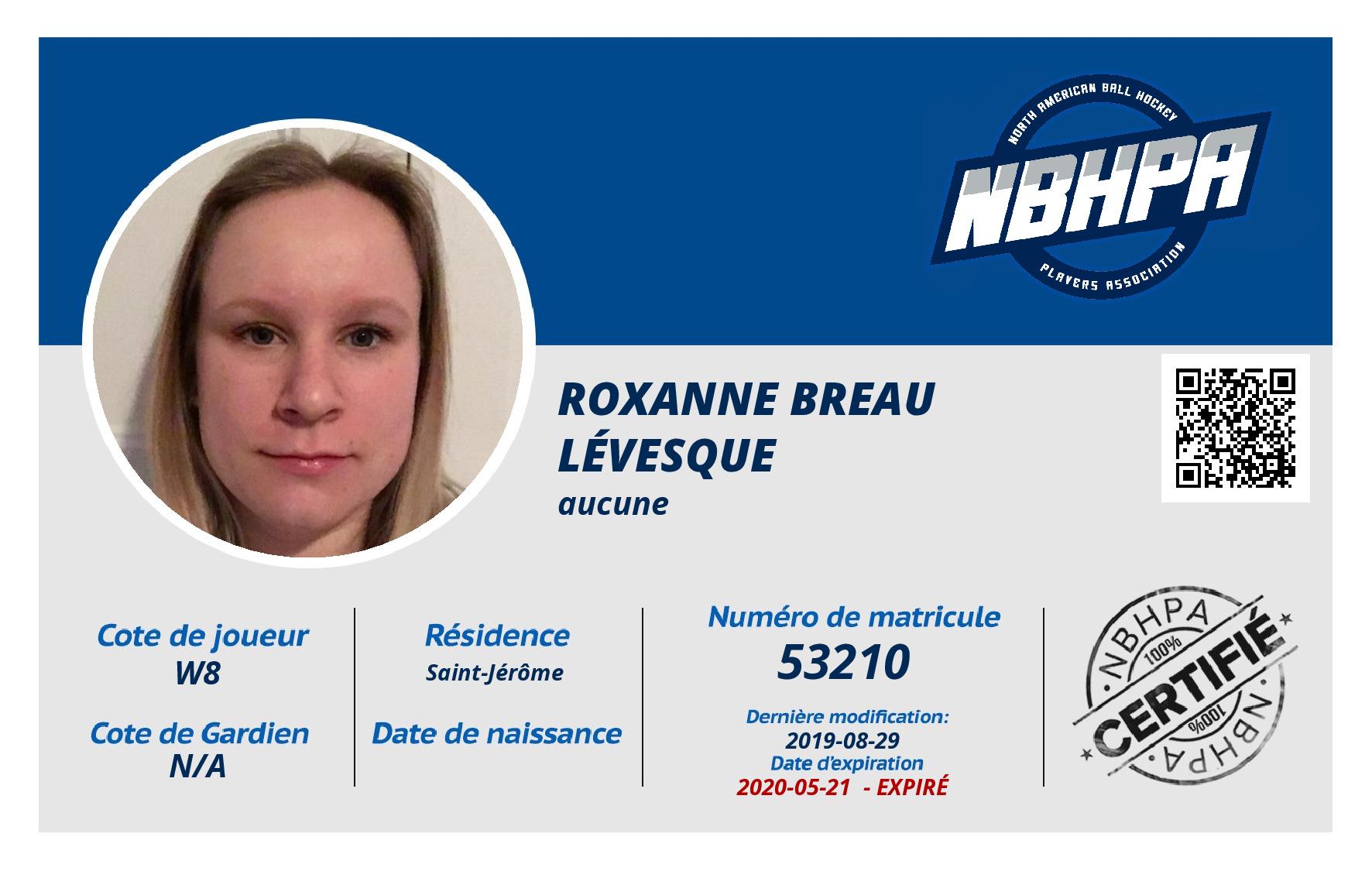 Roxanne Breau Lévesque