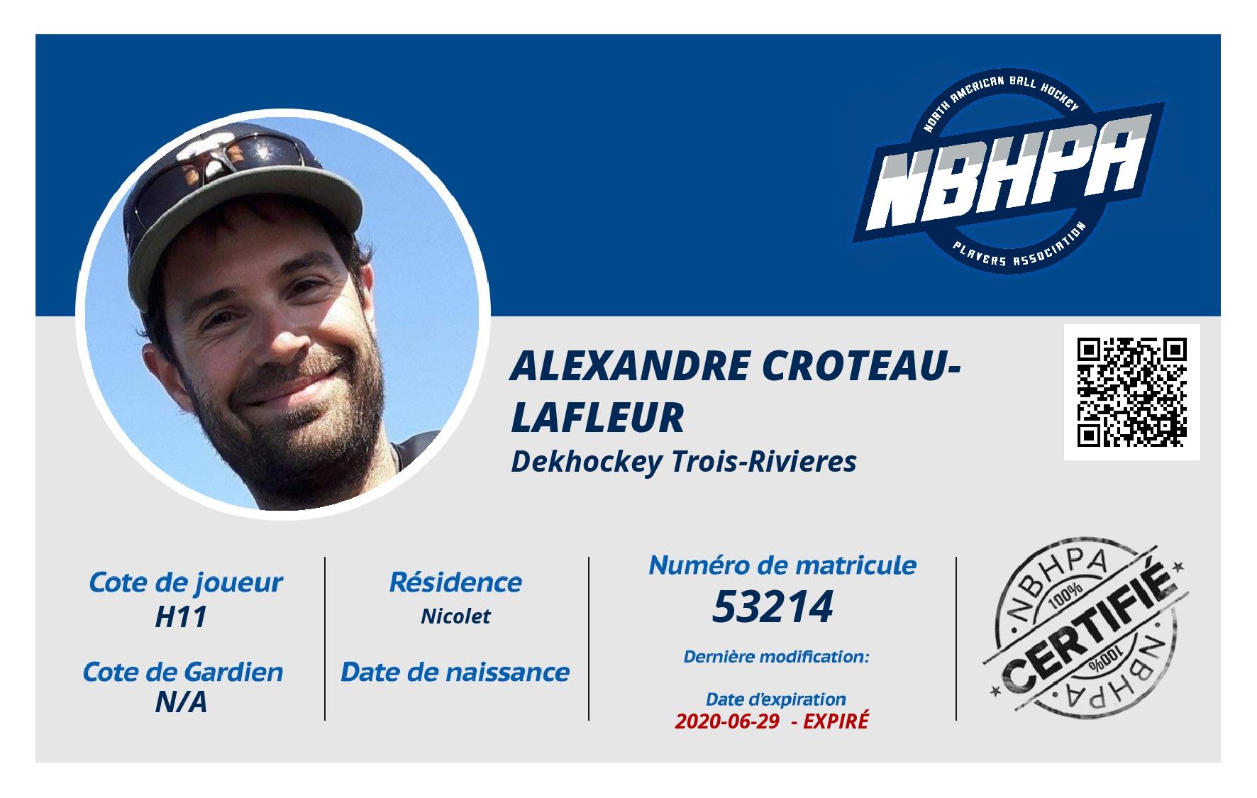 Alexandre Croteau-Lafleur