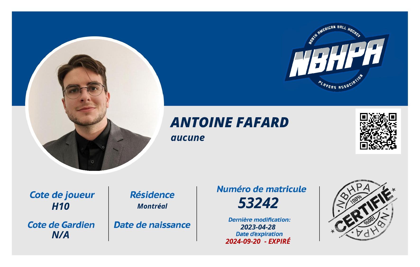 Antoine Fafard