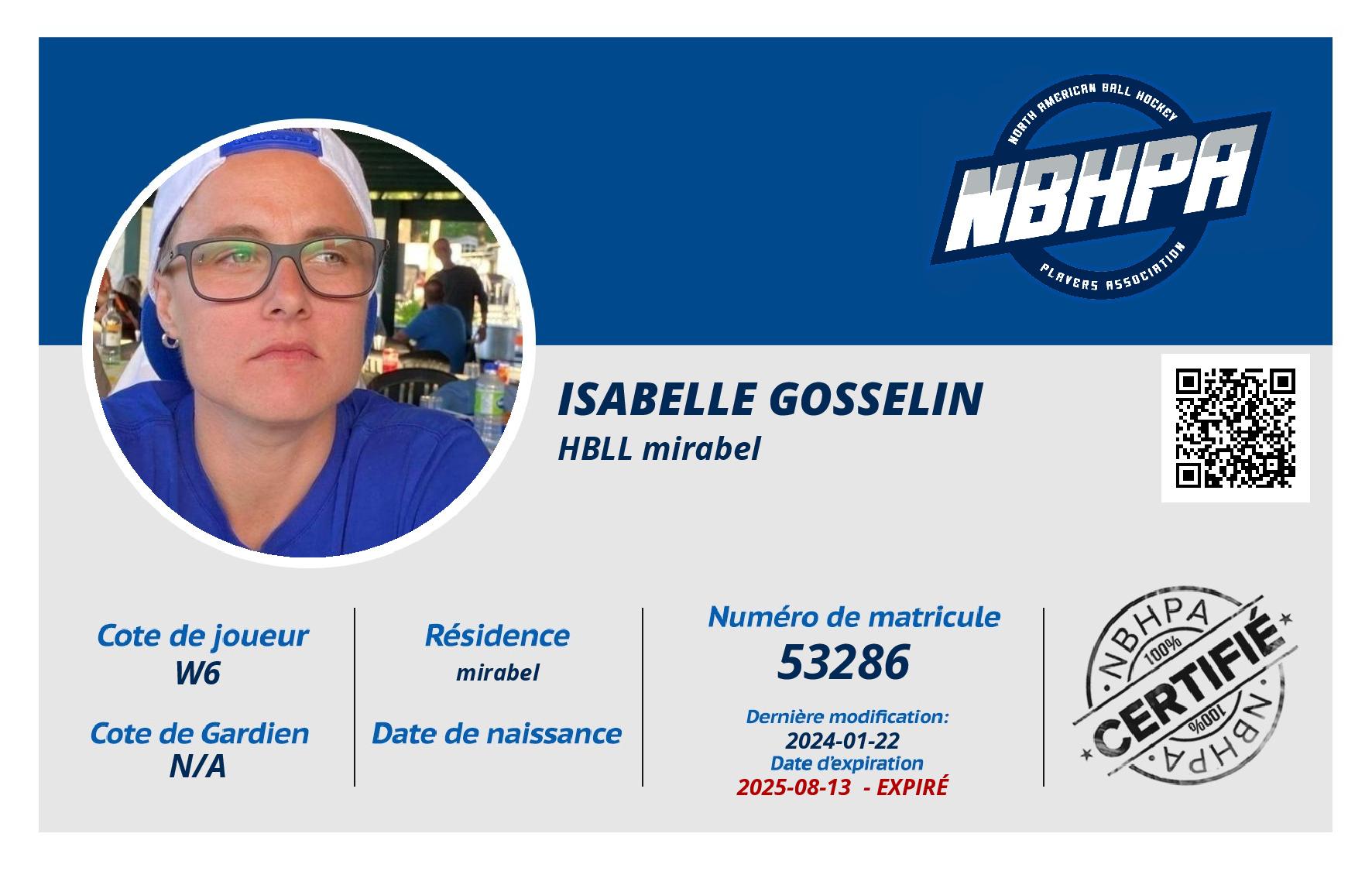Isabelle Gosselin