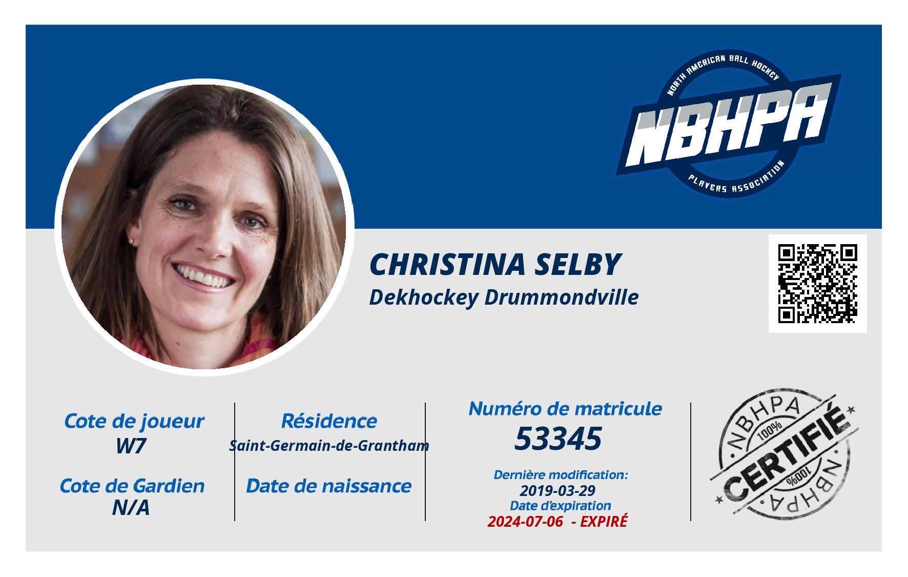 Christina Selby