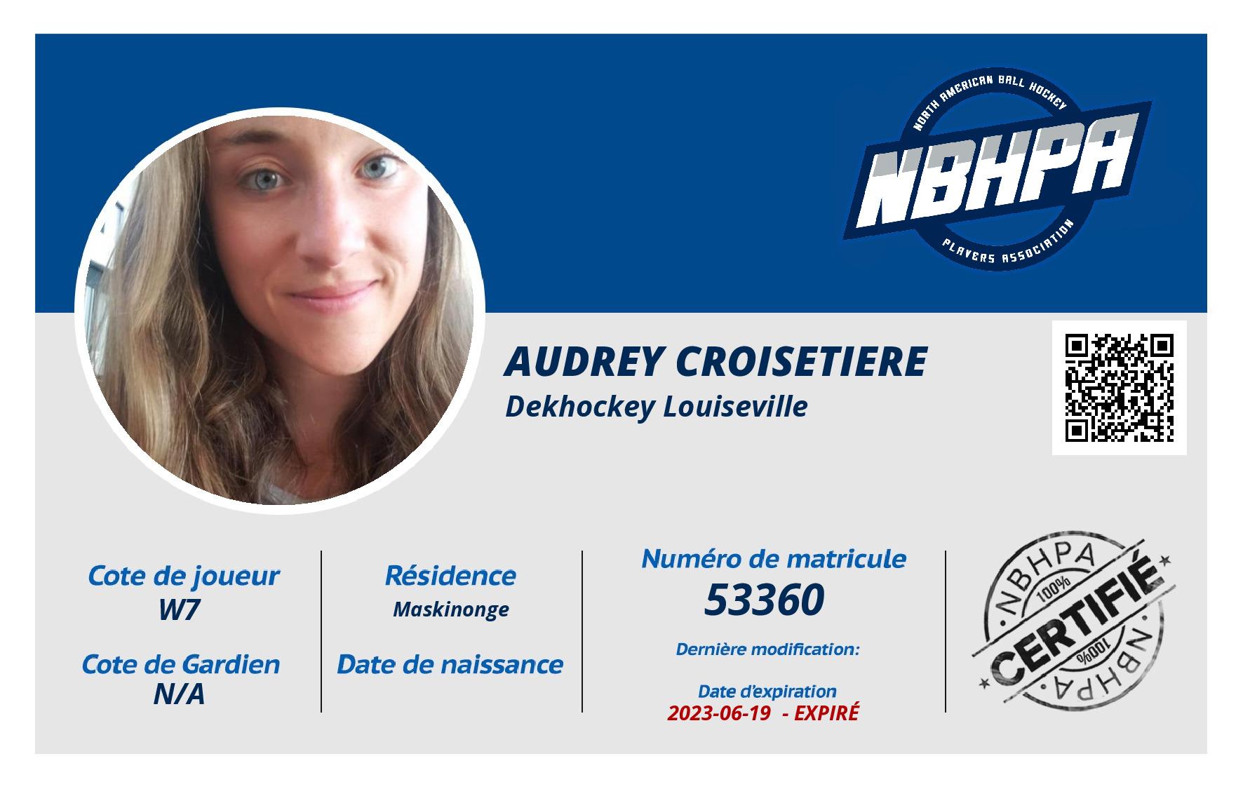 Audrey Croisetiere