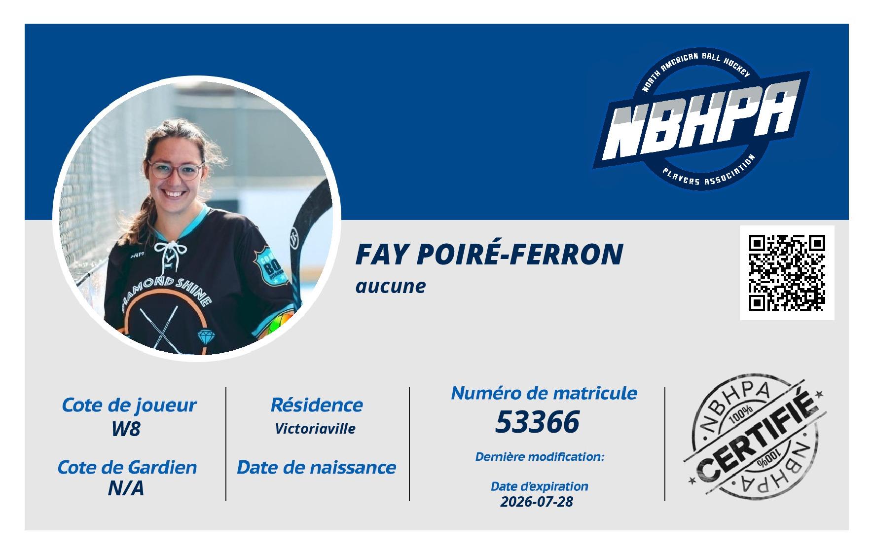 Fay Poiré-Ferron