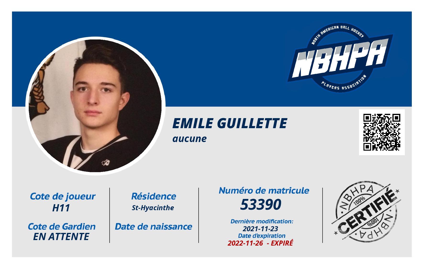 Emile Guillette