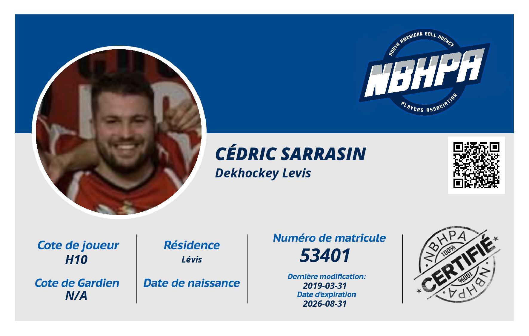Cédric Sarrasin