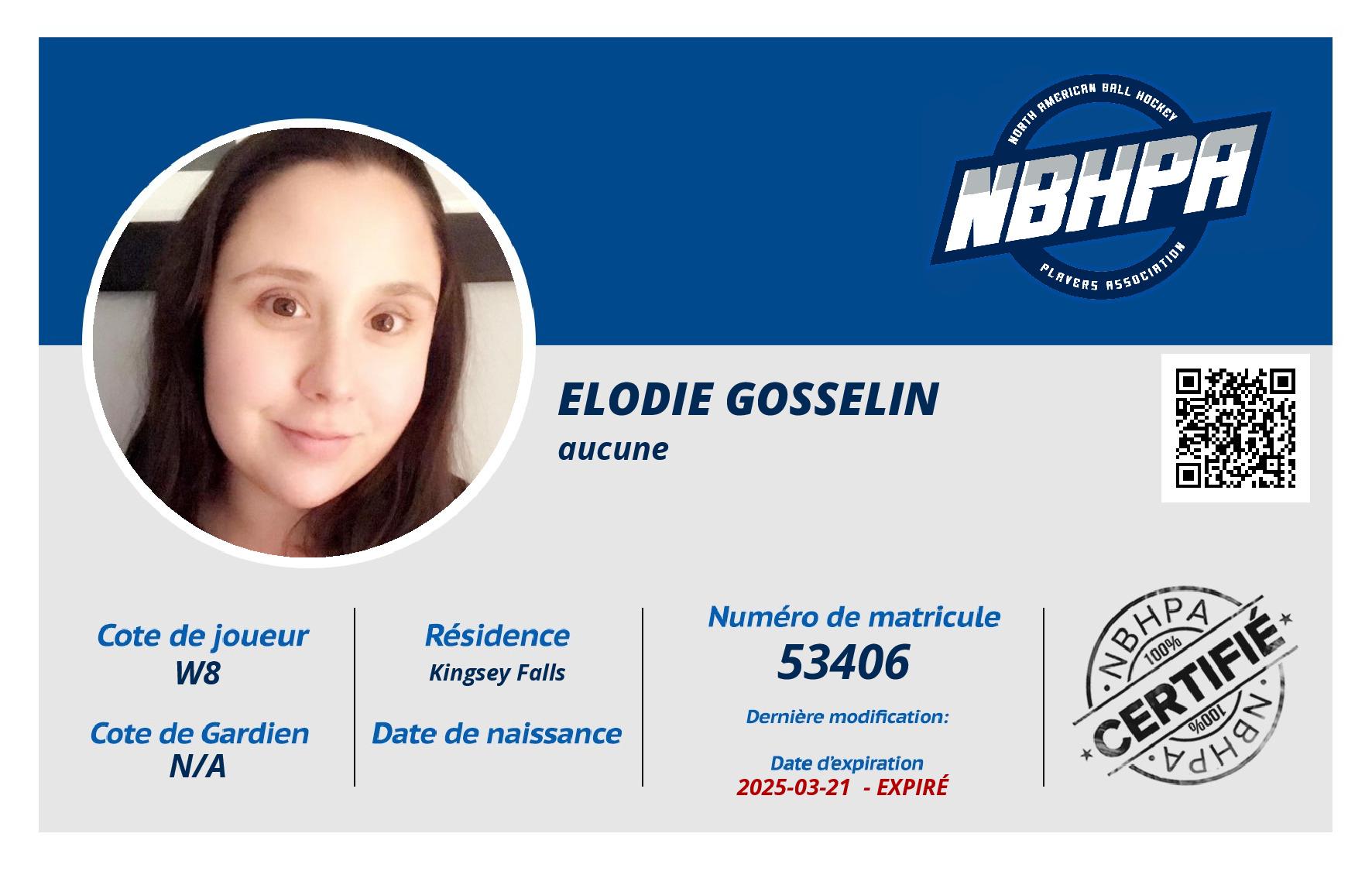 Elodie Gosselin