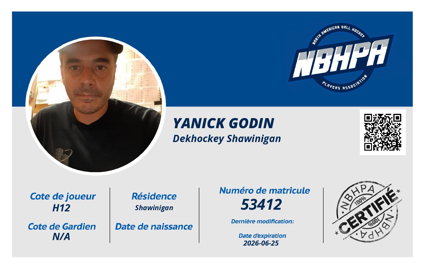 Yanick Godin
