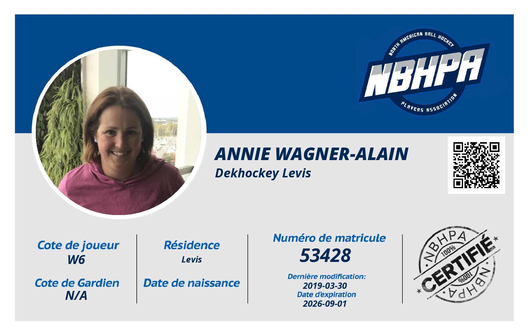 Annie Wagner-Alain