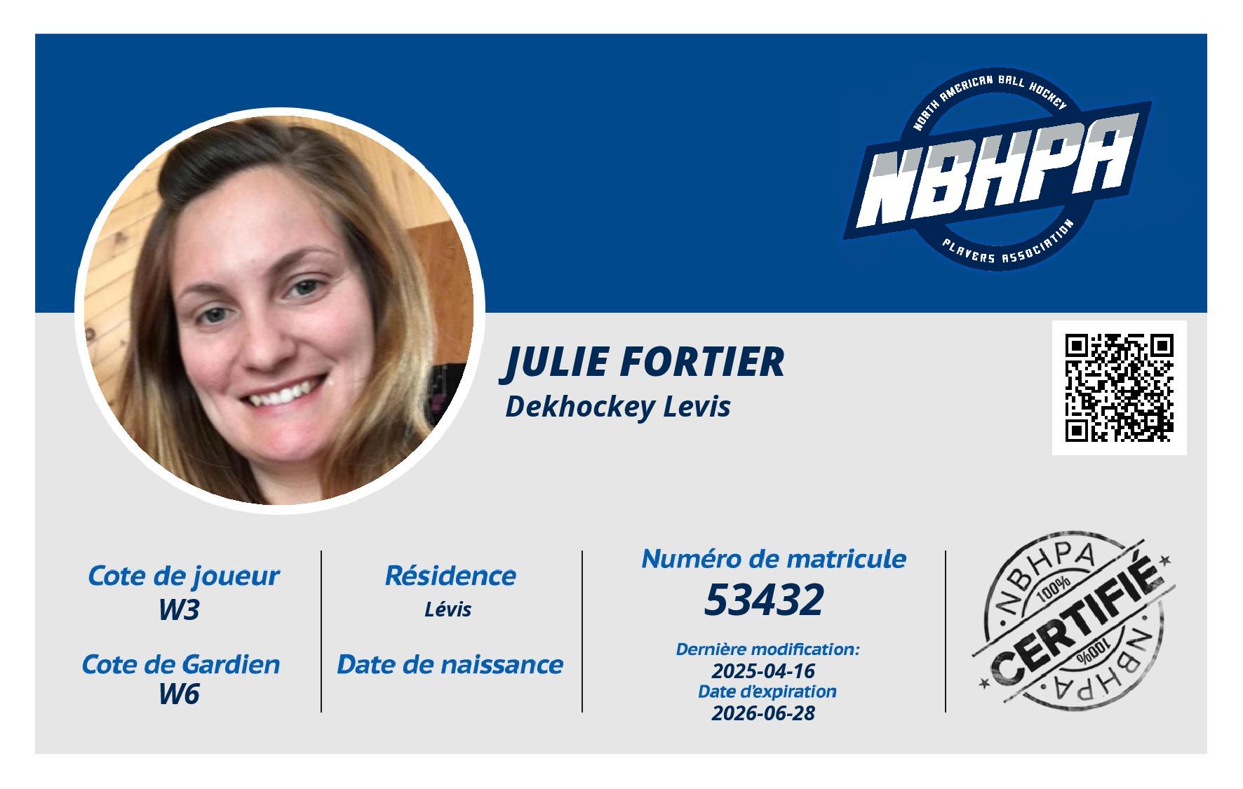 Julie Fortier