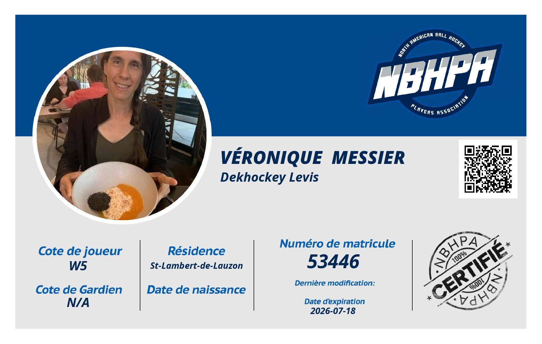 Véronique  Messier