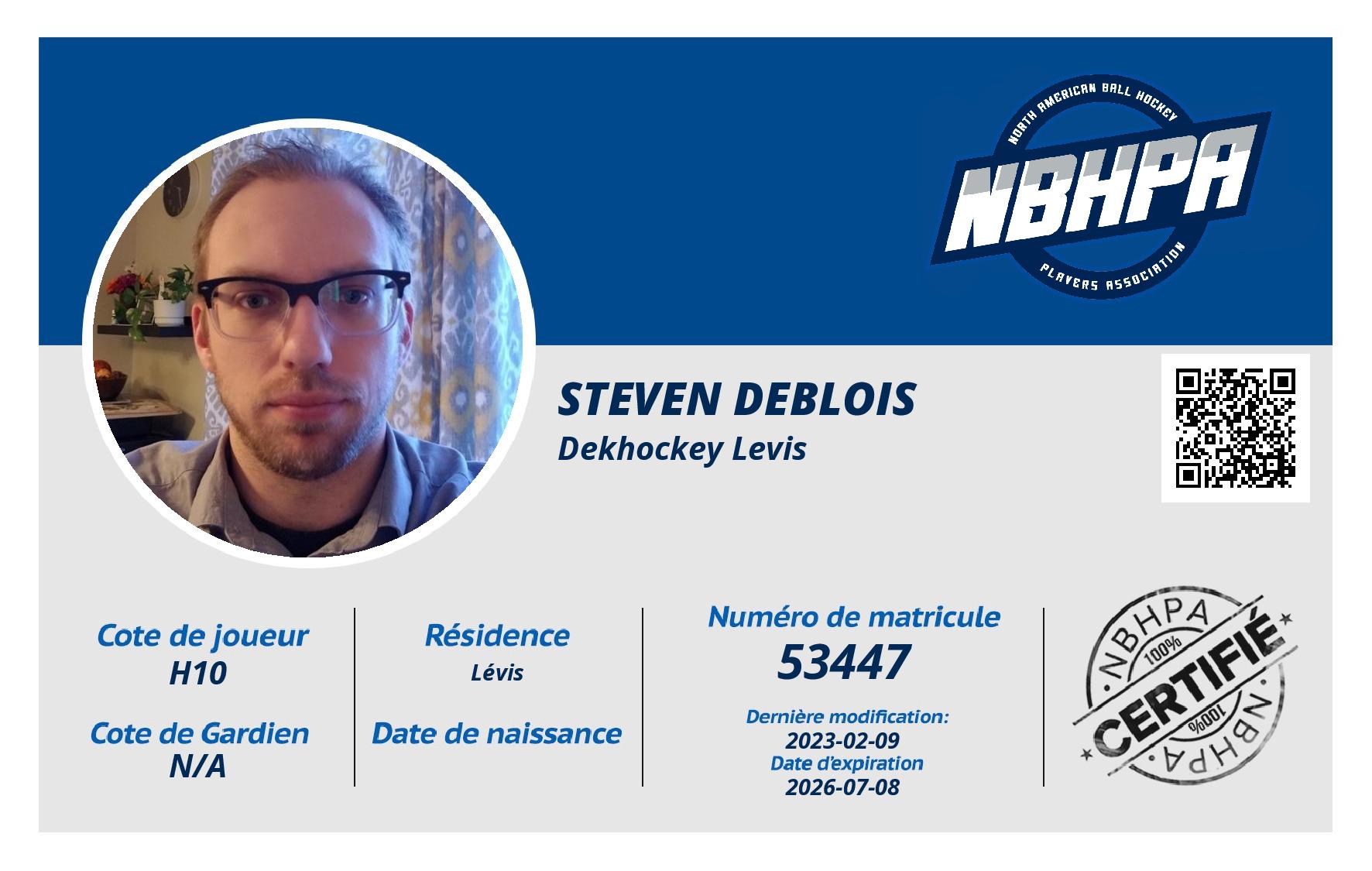 Steven Deblois