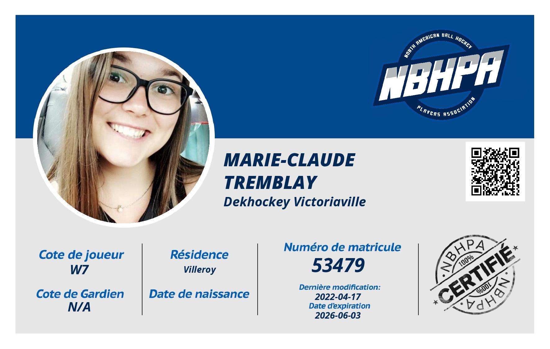 Marie-Claude Tremblay
