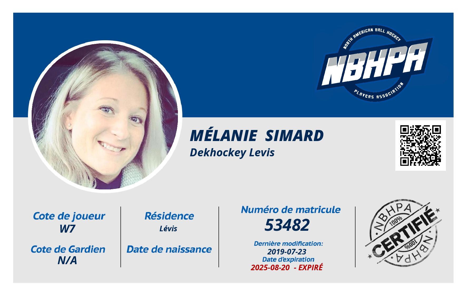 Mélanie  Simard