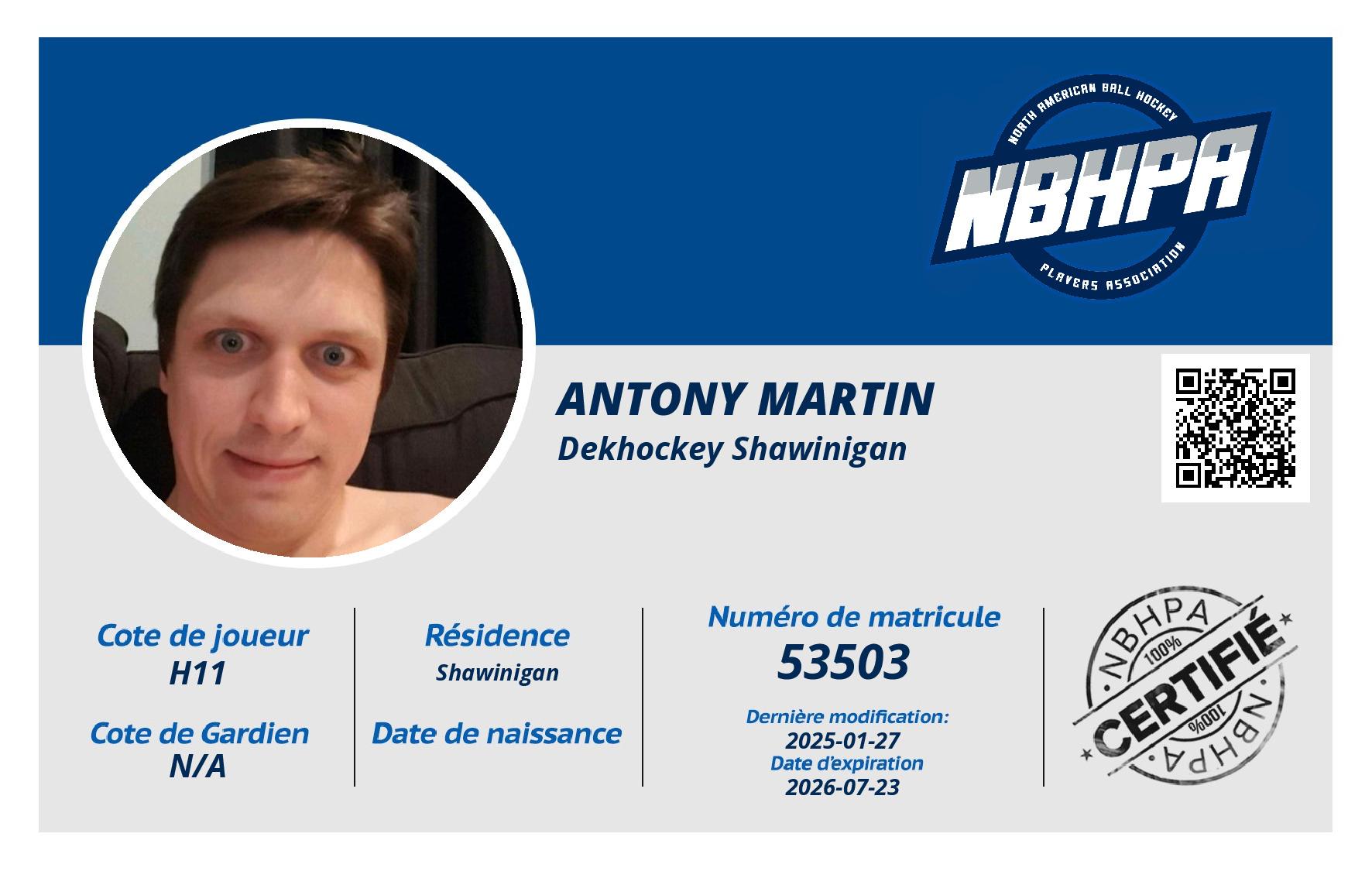 Antony Martin