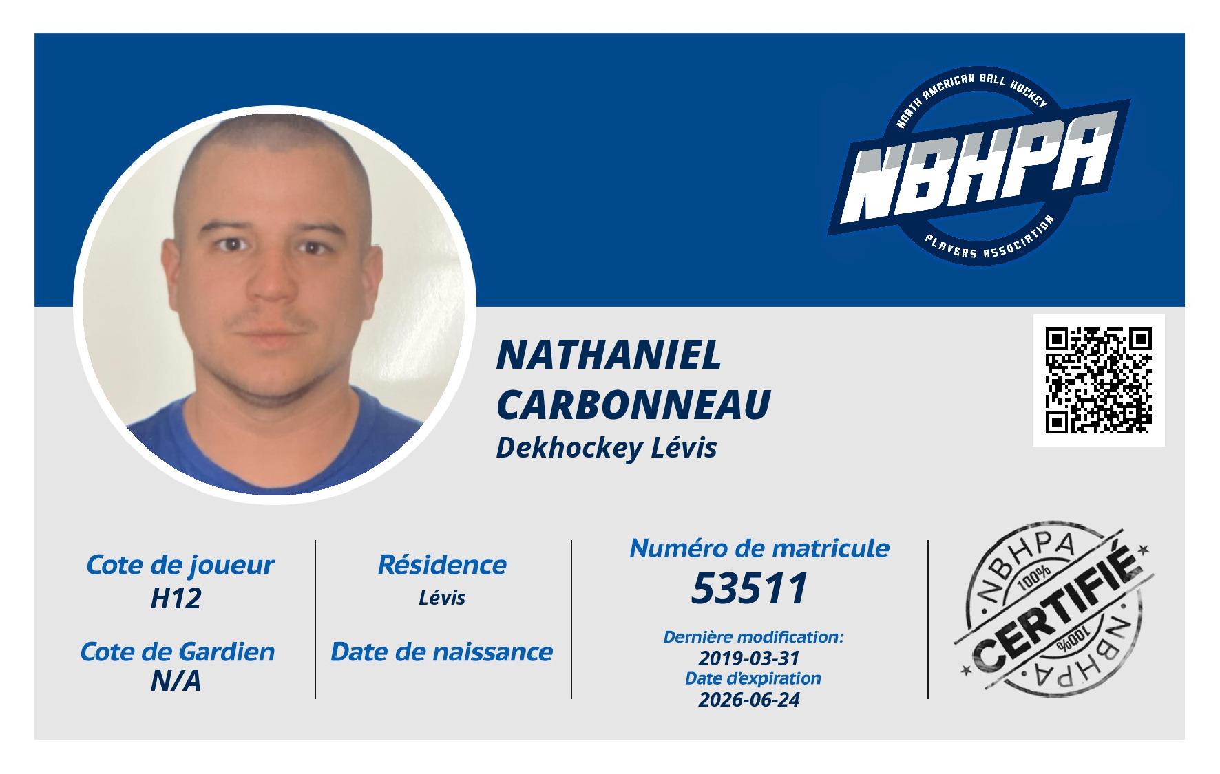 Nathaniel Carbonneau