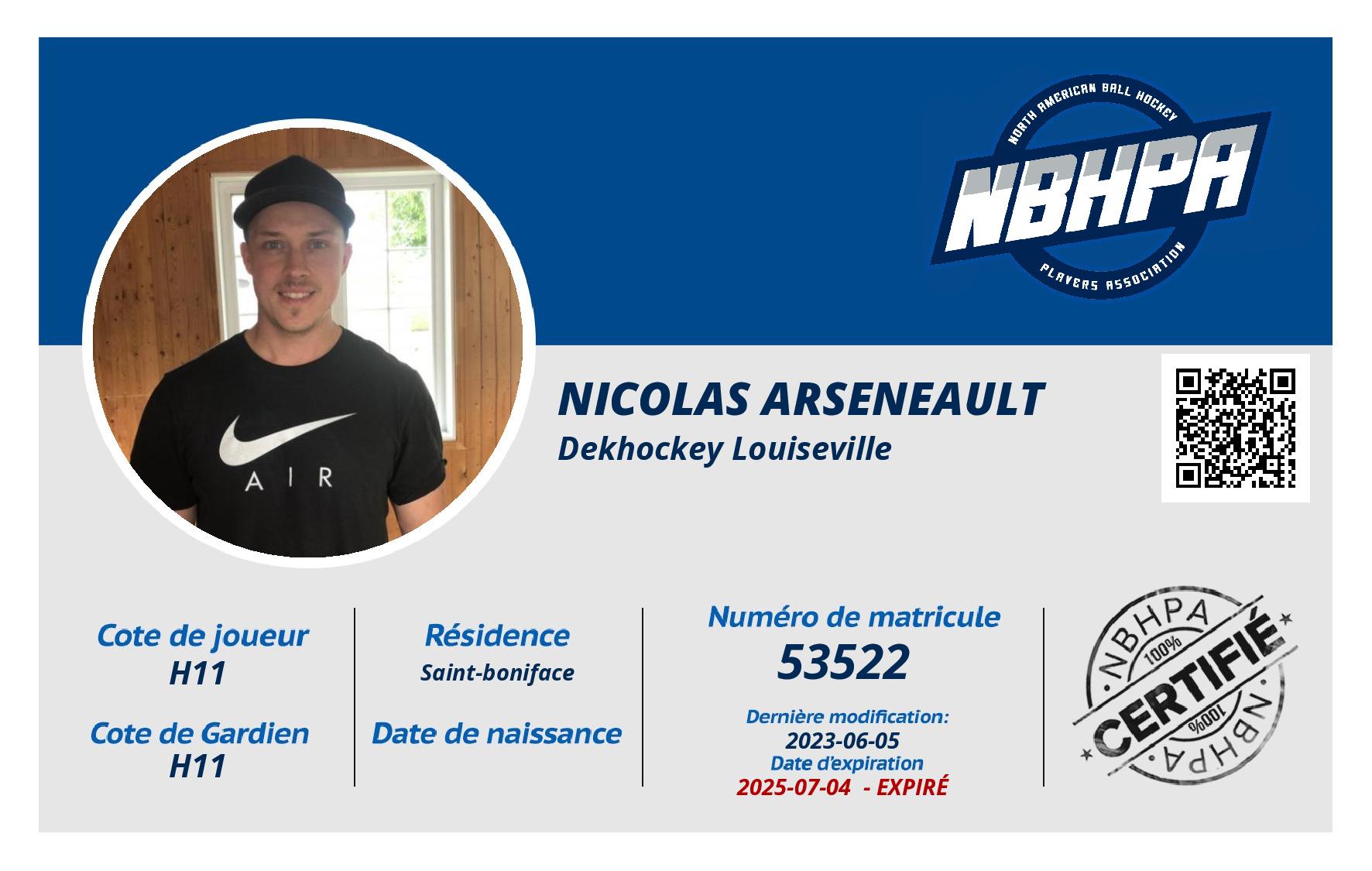 Nicolas Arseneault 