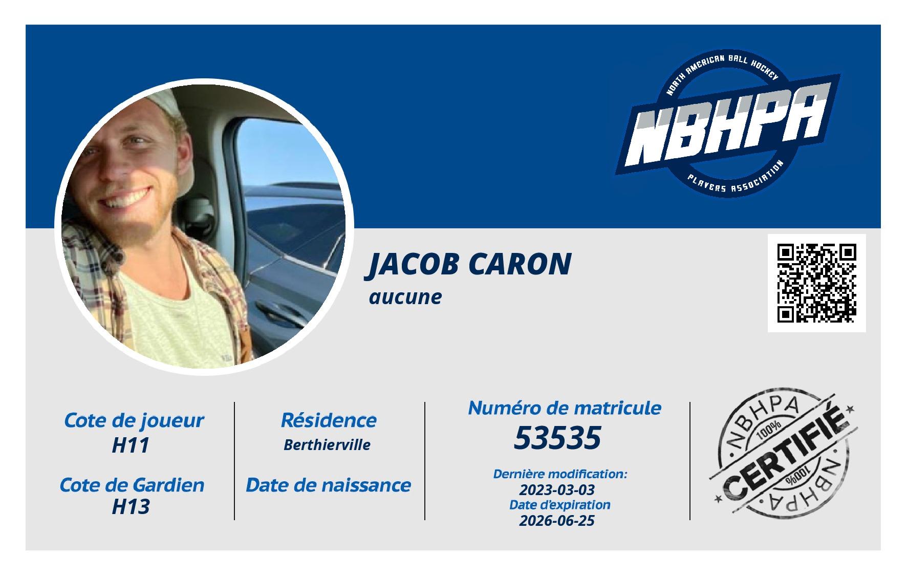 Jacob Caron 
