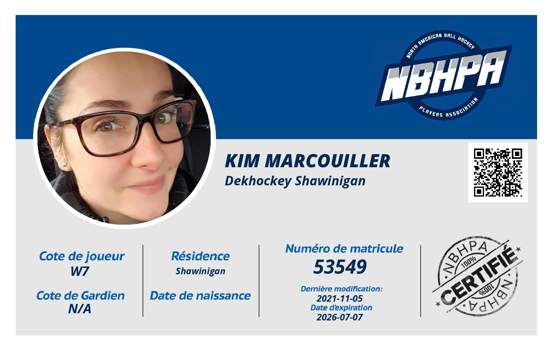 Kim Marcouiller