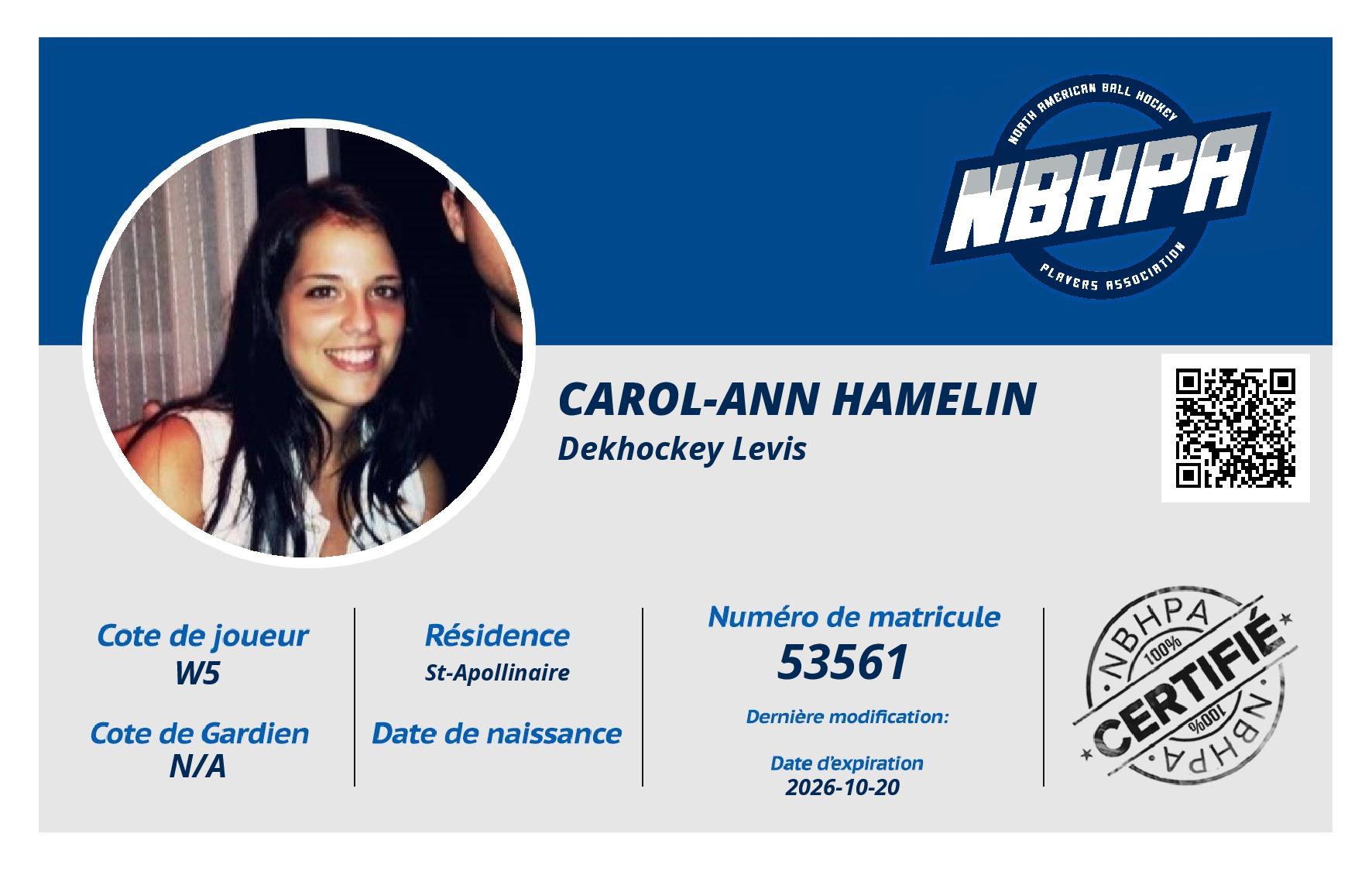 Carol-Ann Hamelin