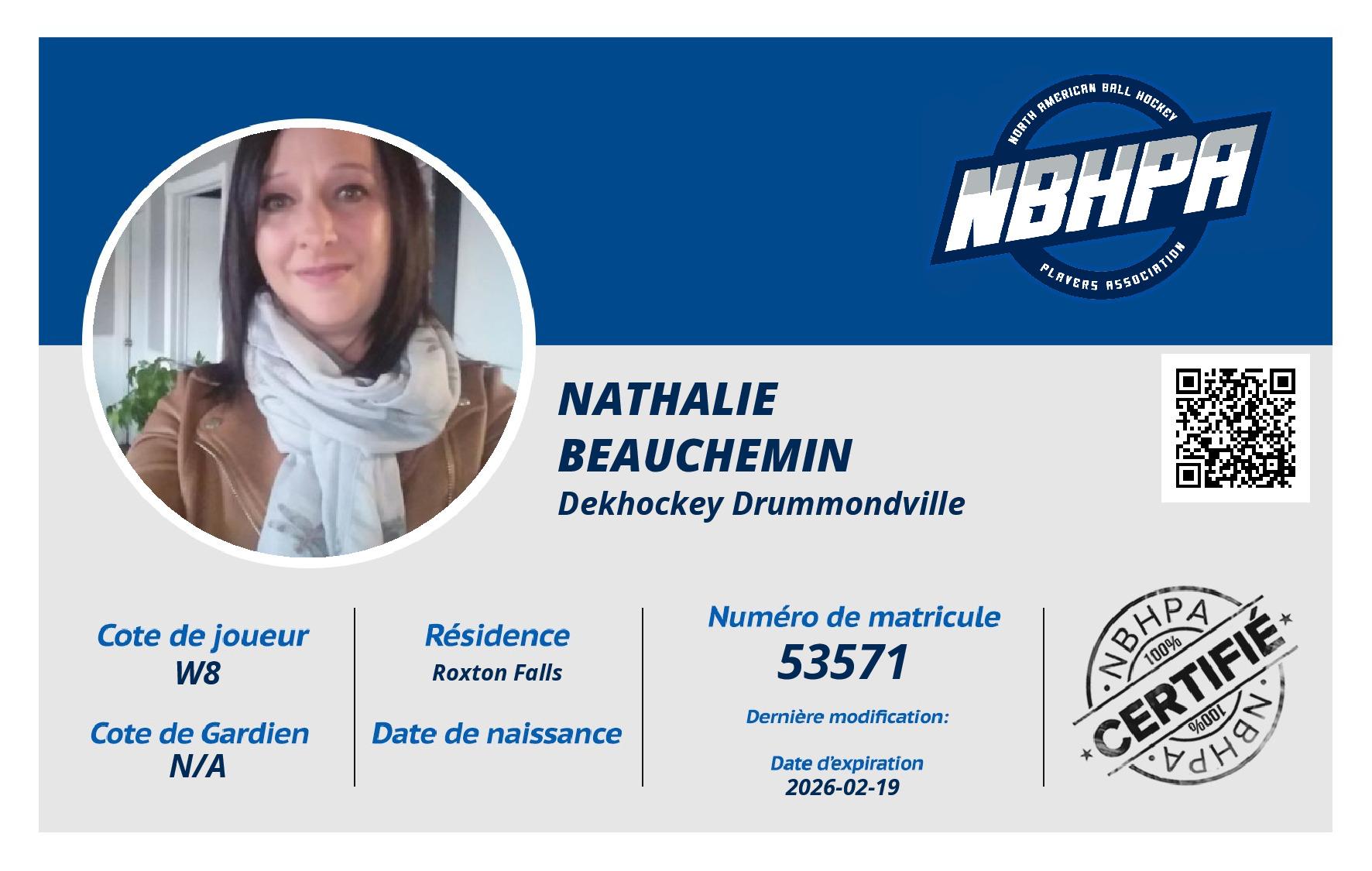 Nathalie  Beauchemin