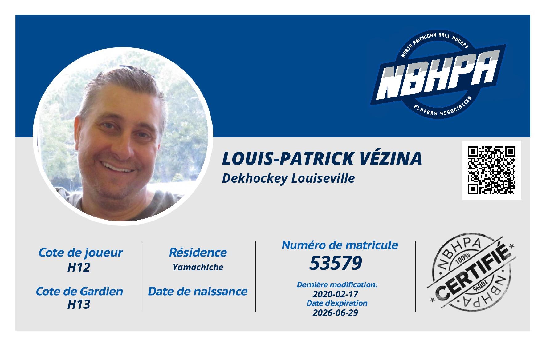Louis-Patrick Vézina
