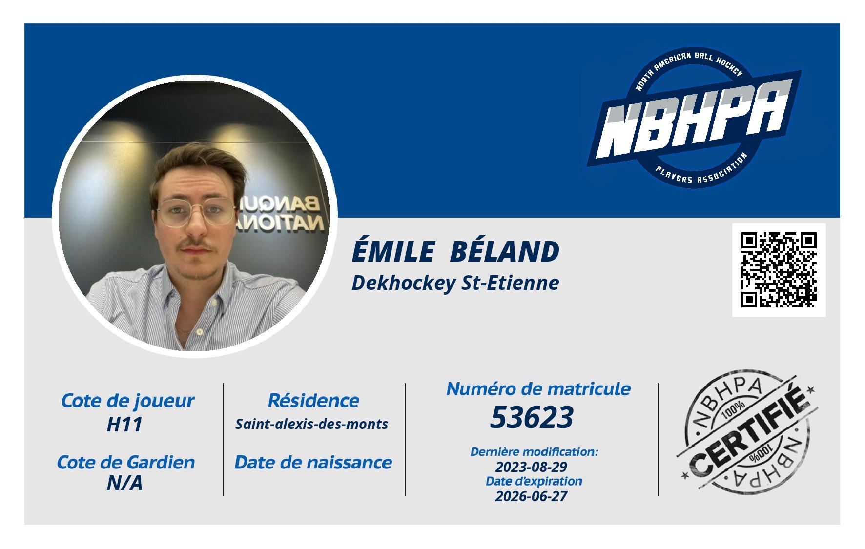 Émile  Béland 