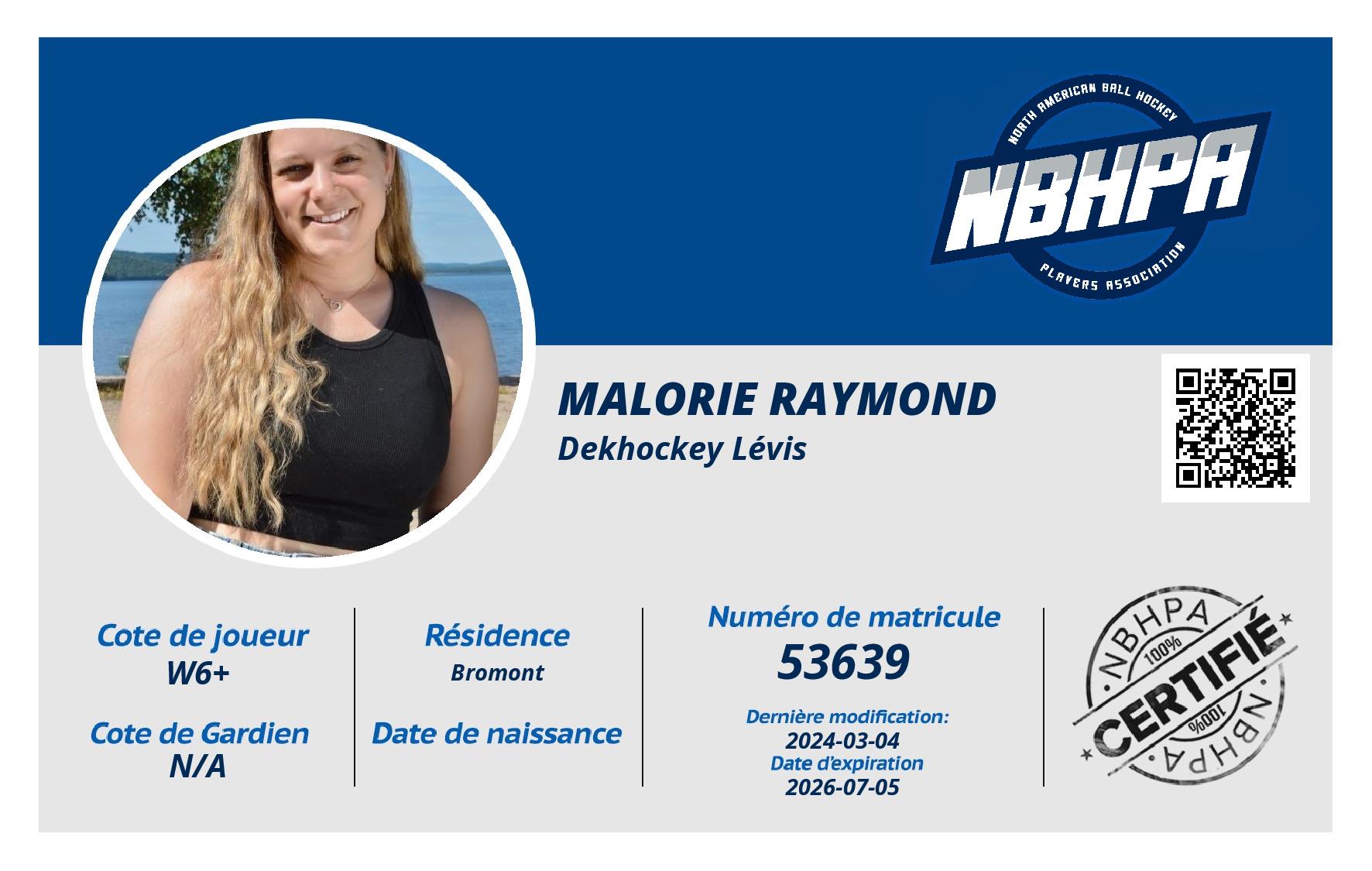 Malorie Raymond