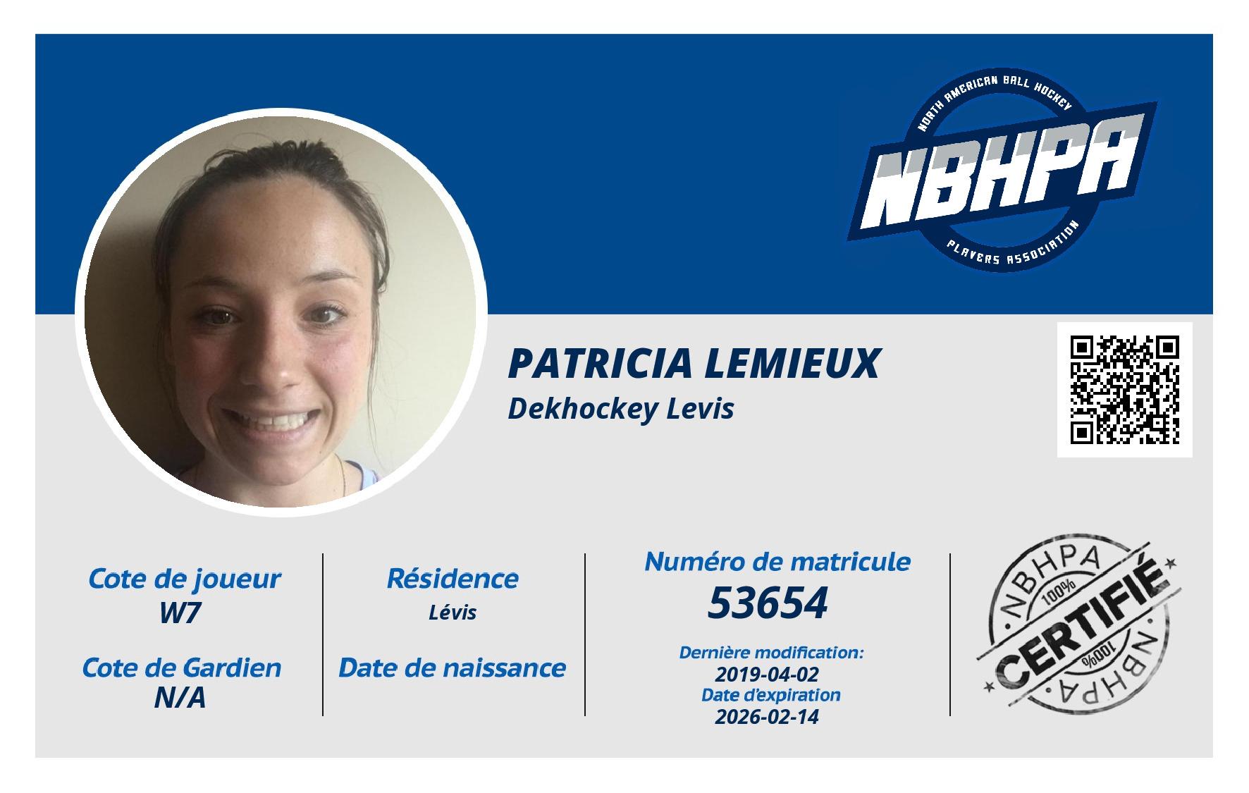 Patricia Lemieux