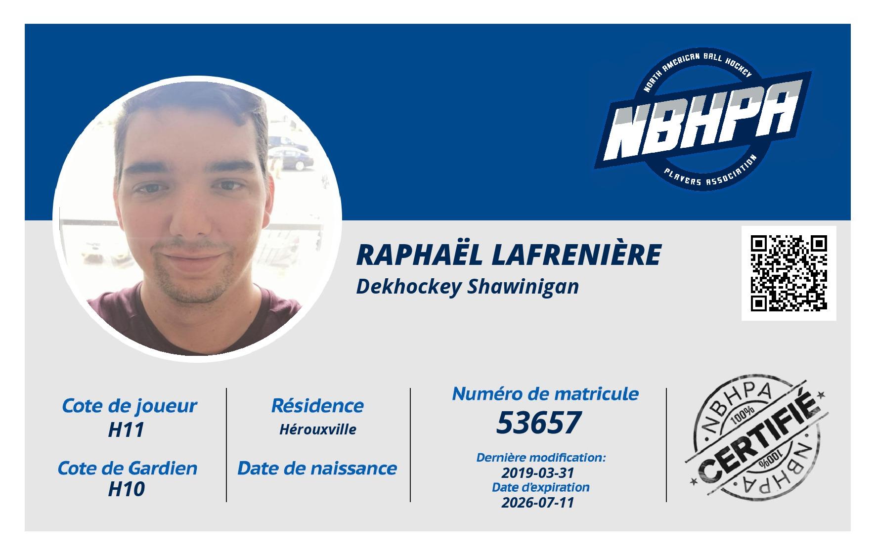 Raphaël Lafrenière