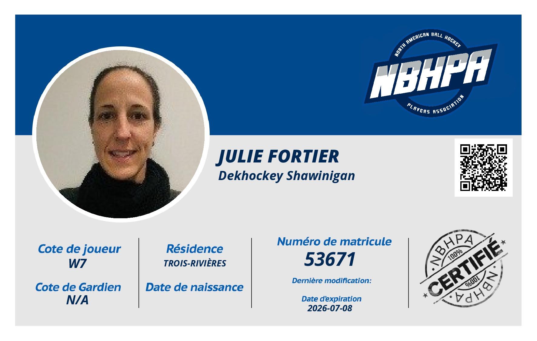 Julie Fortier
