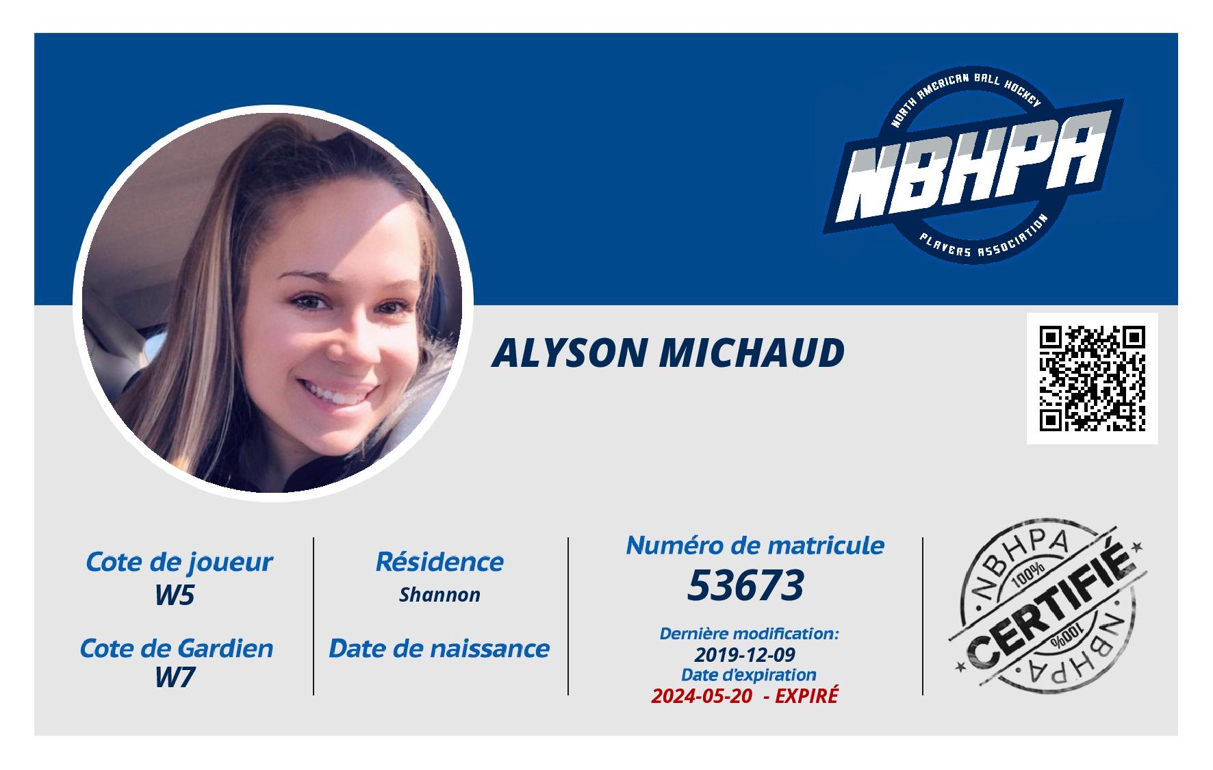 Alyson Michaud