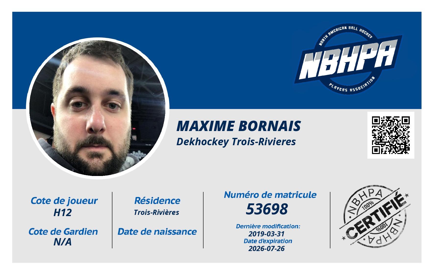 Maxime Bornais