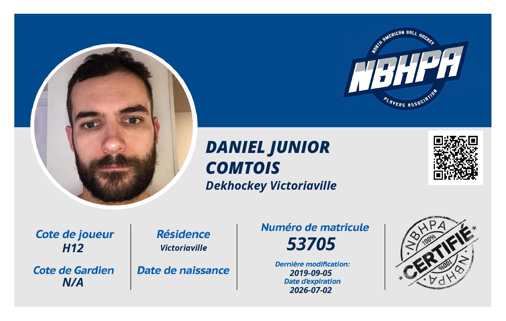 Daniel Junior Comtois