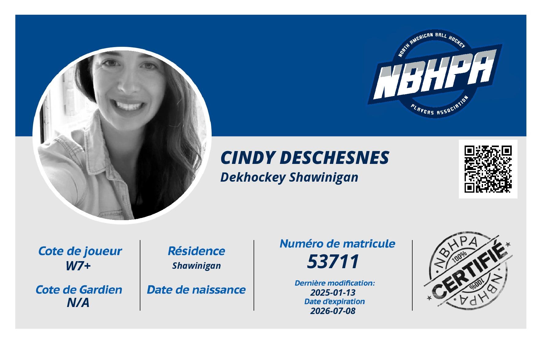 Cindy Deschesnes
