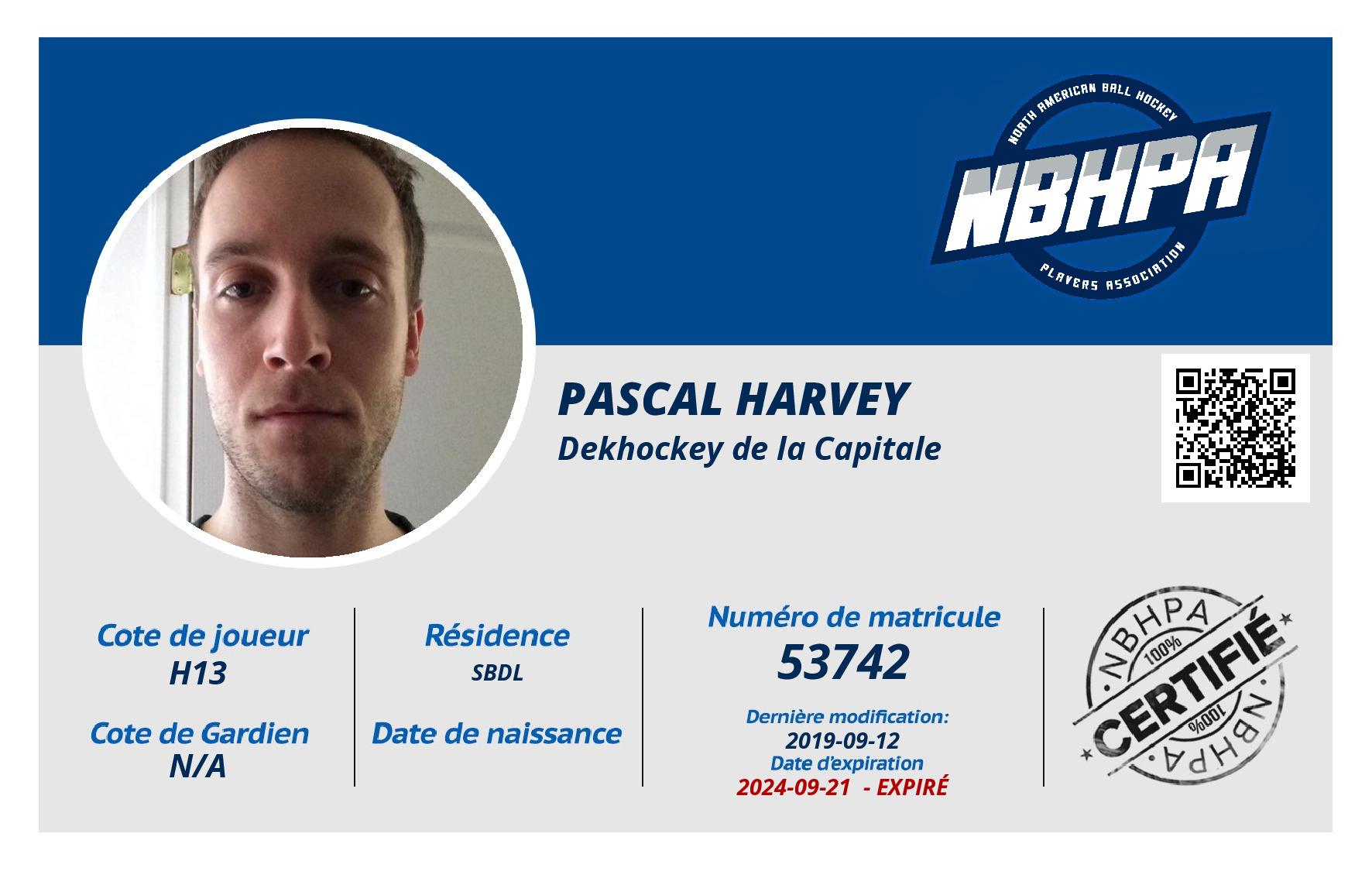 Pascal Harvey